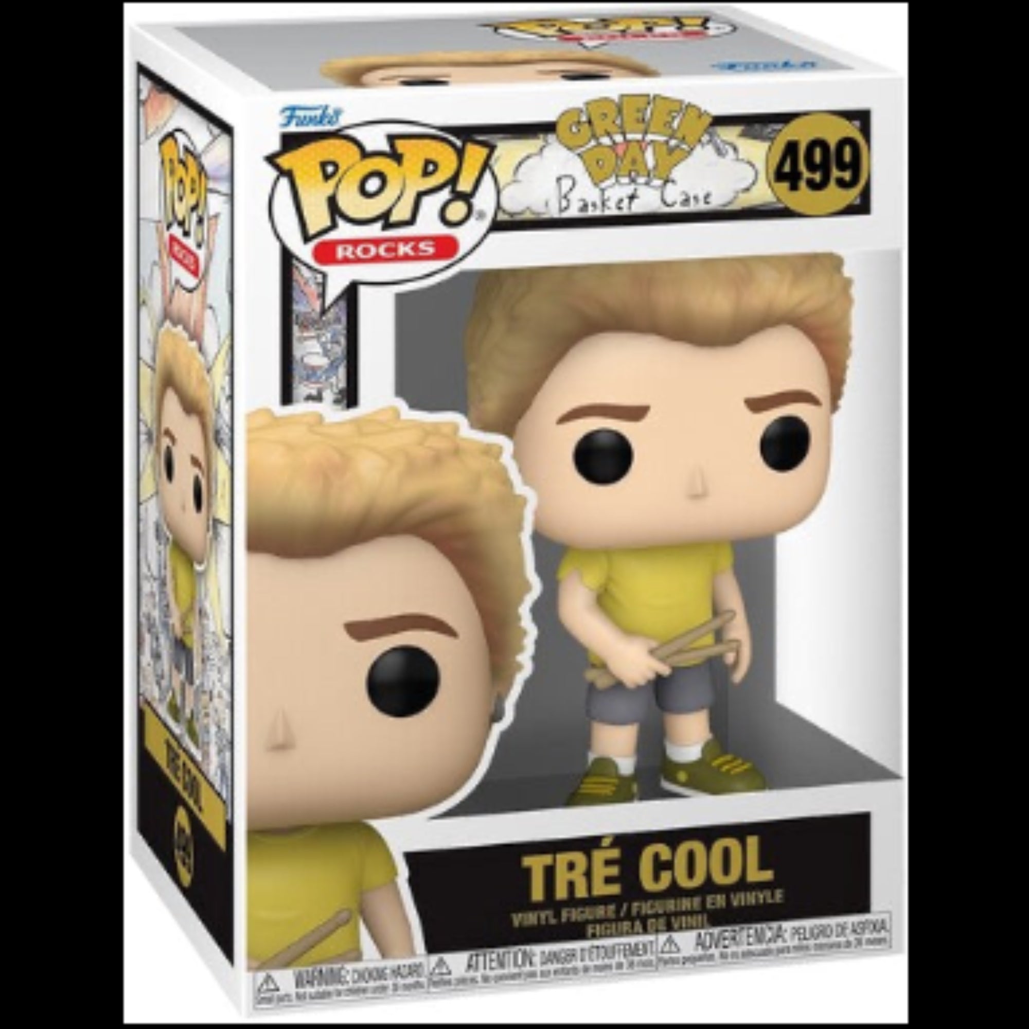 GREEN DAY TRE COOL (BASKET CASE) FUNKO POP! ROCKS FIGURE
