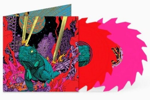 KING GIZZARD & THE LIZARD WIZARD 'PETRODRAGONIC APOCALYPSE LIVE' 2LP (Color Buzzsaw Shaped Vinyl)