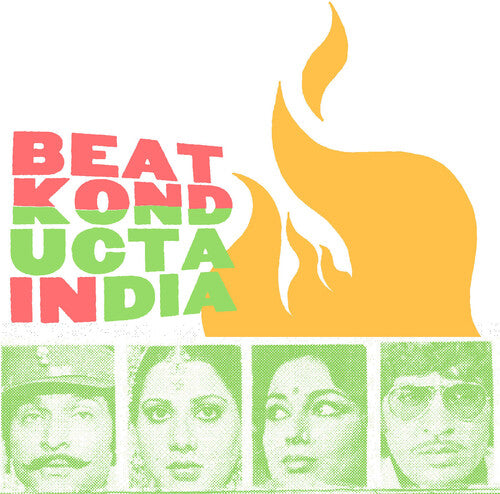 MADLIB 'BEAT KONDUCTA VOL. 3-4: IN INDIA - SAFFRON BLEND EDITION' 2LP (Silver/Saffron Yellow Vinyl)