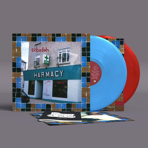 SEBADOH 'HARMACY' 2LP (30th Anniversary, Expanded, Blue/Red Vinyl)