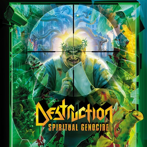 DESTRUCTION 'SPIRITUAL GENOCIDE' LP (Yellow Vinyl)