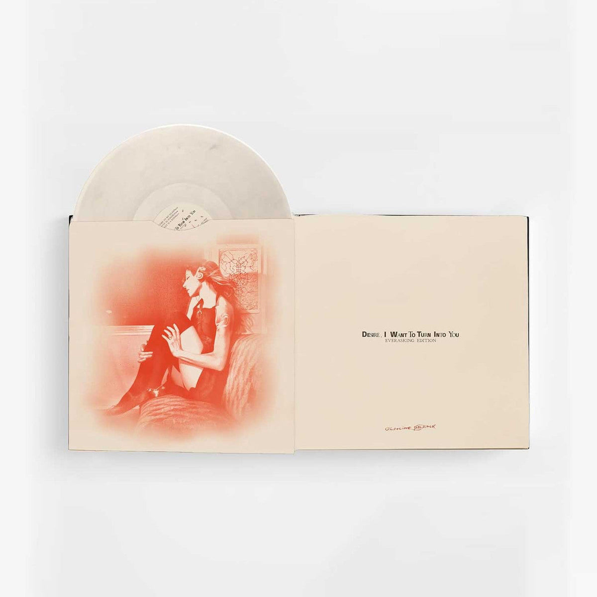 CAROLINE POLACHEK 'DESIRE, I WANT TO TURN INTO YOU: EVERASKING EDITION' LP (Milky Clear Vinyl)