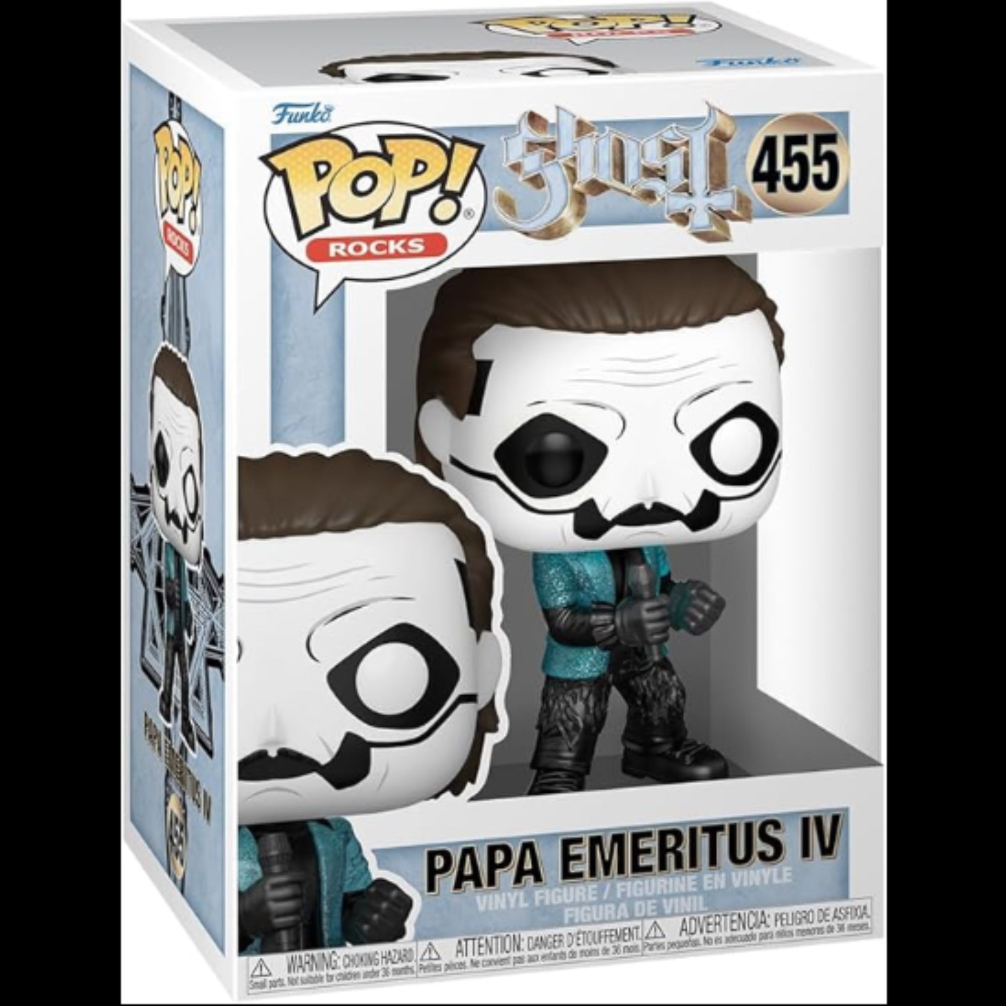 GHOST PAPA EMERITUS IV GLAM FUNKO POP! ROCKS FIGURE (Glitter)