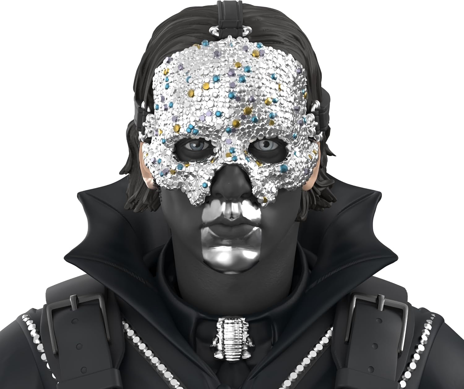 GHOST PAPA V PERPETUA (BAT WINGS) ULTIMATES! FIGURE w/Revolver Alternate Bat Cover Issue