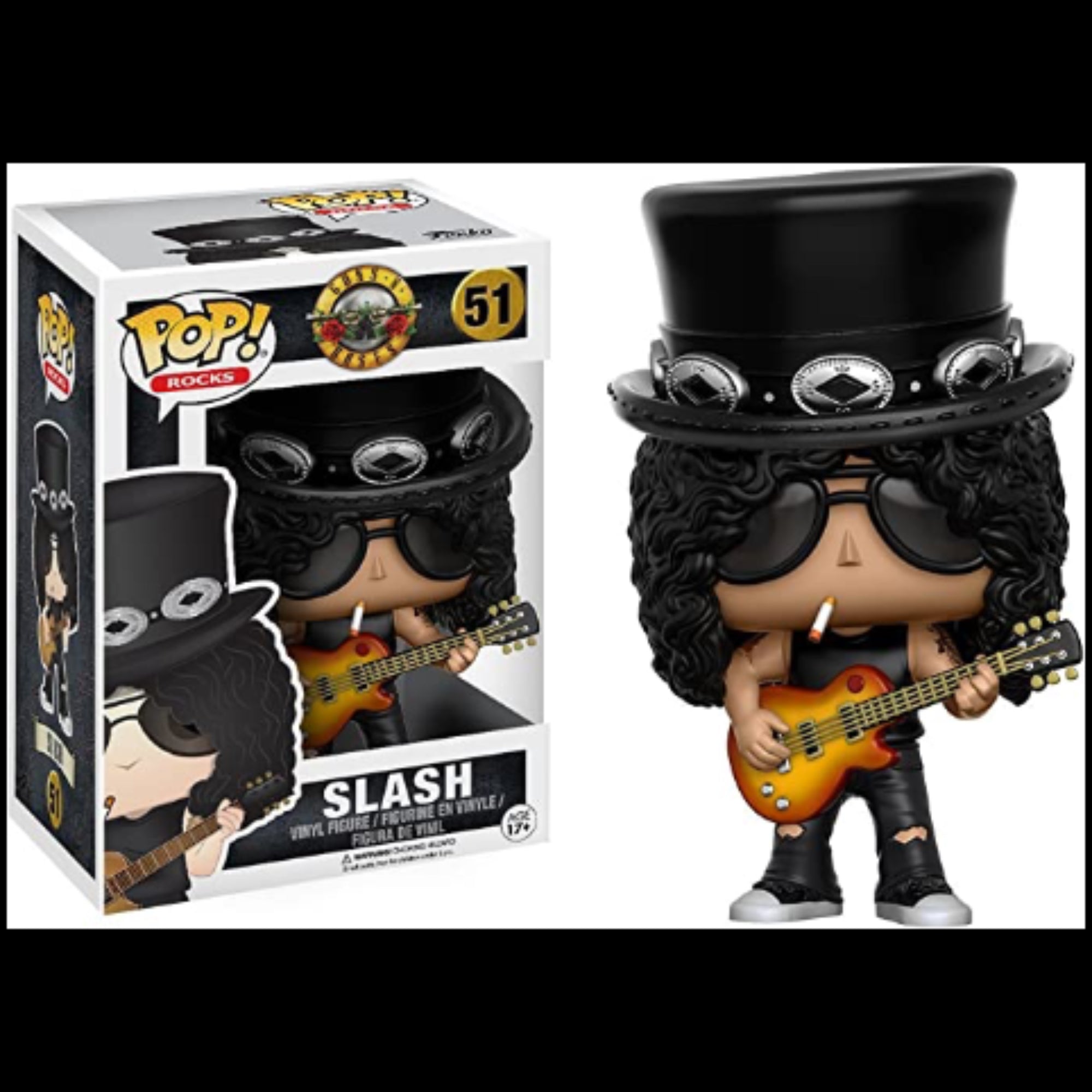 *BLEMISHED* SLASH FUNKO POP! ROCK FIGURE