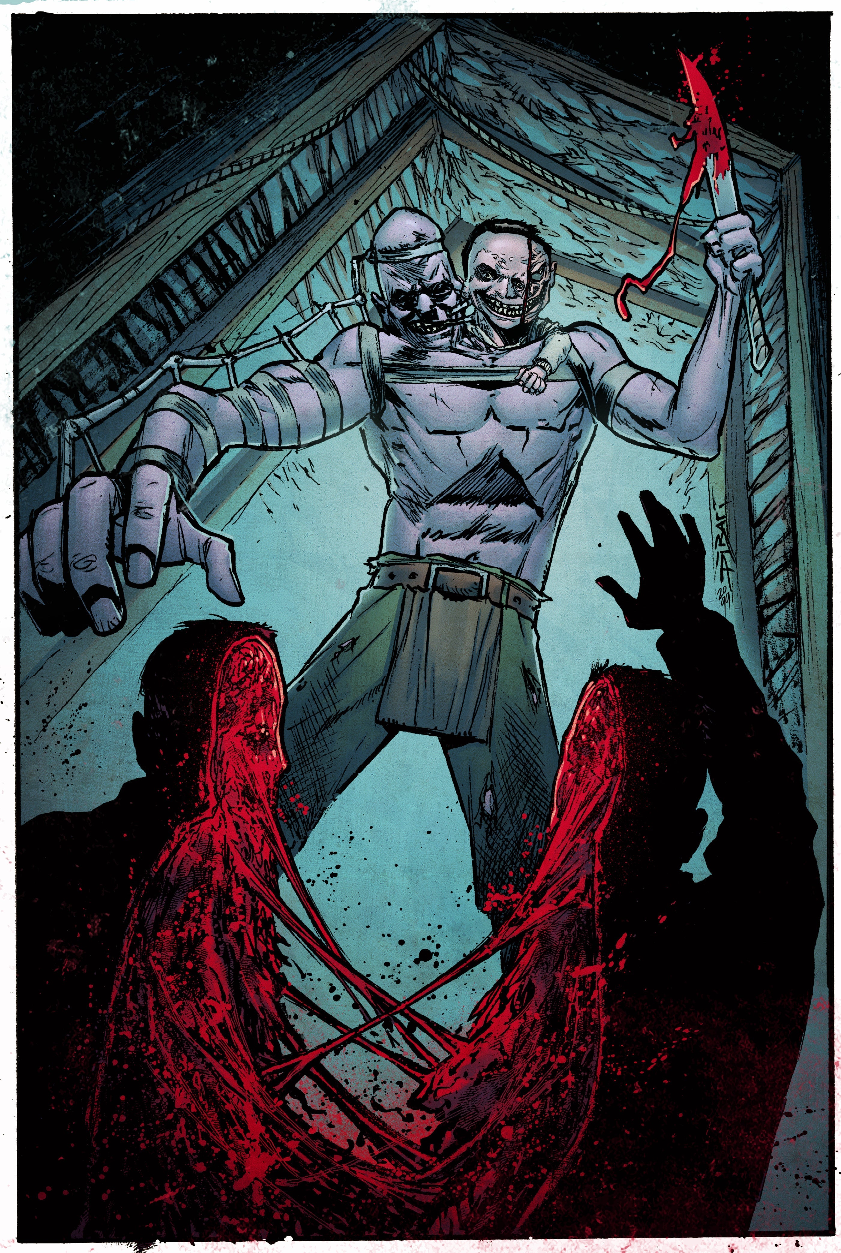 MY BROTHER’S BLOOD MACHINE by CLAUDIO SANCHEZ - COMIC BOOK ISSUE 1 OF 6 (EXCLUSIVE COVER)