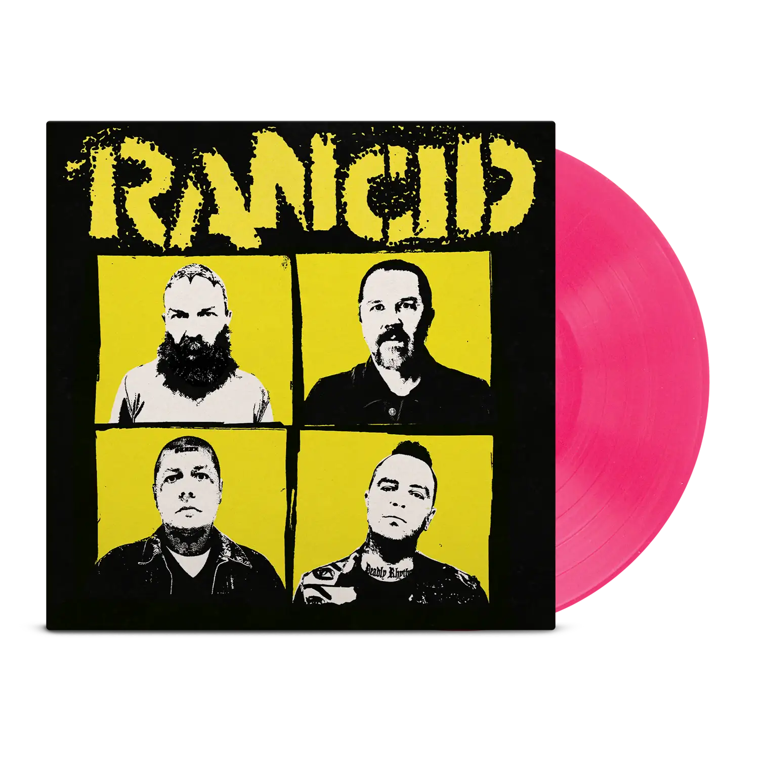 RANCID ‘TOMORROW NEVER COMES’ LP (Limited Edition – Only 500 made, Opaque Neon Pink Vinyl)