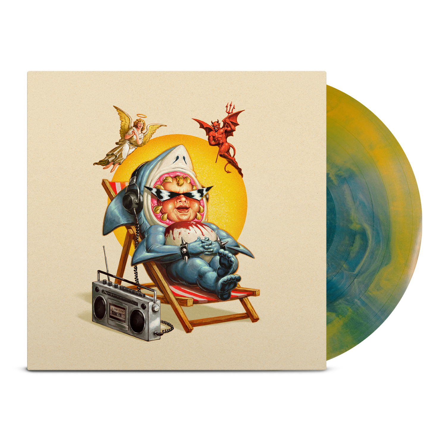DRAIN ‘...IS YOUR FRIEND’ LP (Limited Edition – Only 500 made, Patina Rust Splash Vinyl)