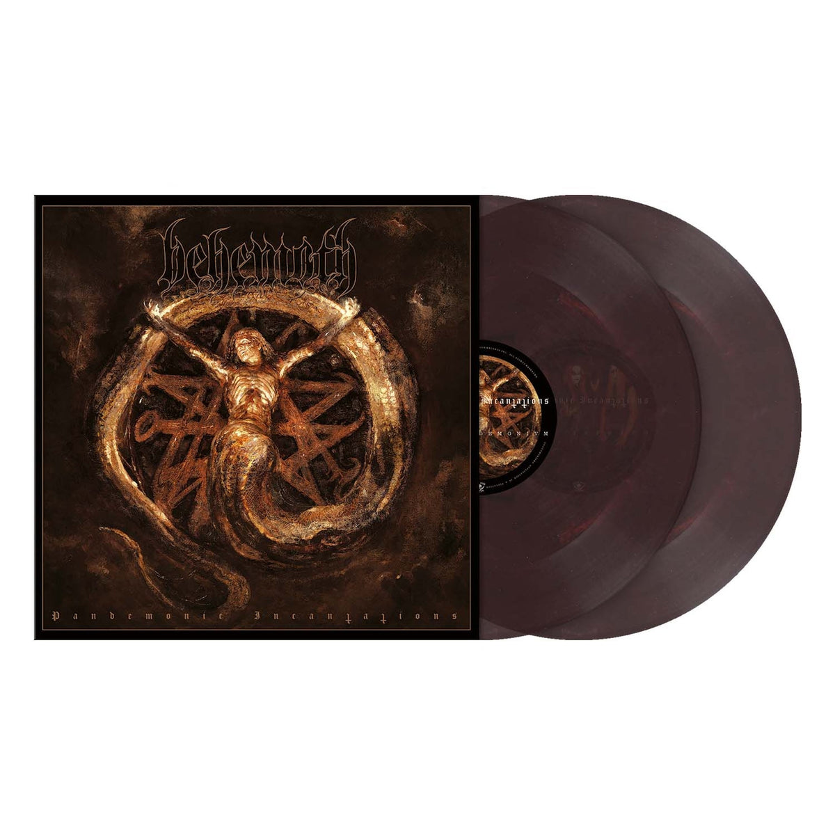BEHEMOTH 'PANDEMONIC INCANTATIONS' 2LP (Maroon Vinyl)