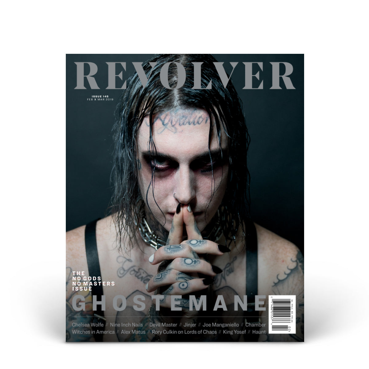 REVOLVER FEB/MAR 2019 NO GODS, NO MASTERS ISSUE COVER 1 FEATURING GHOSTEMANE