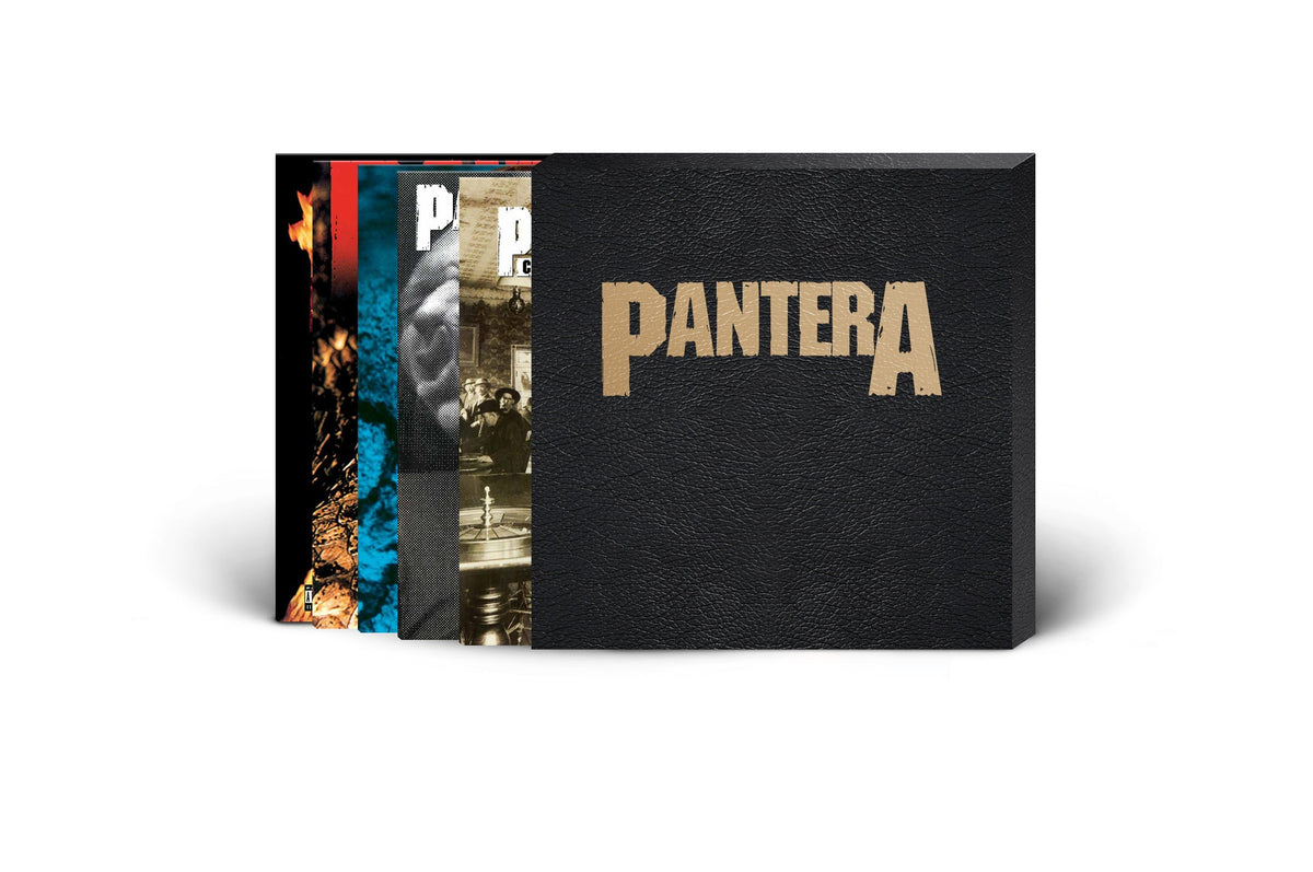 PANTERA ' 5 LP AND SLIPCASE COLLECTOR'S BUNDLE