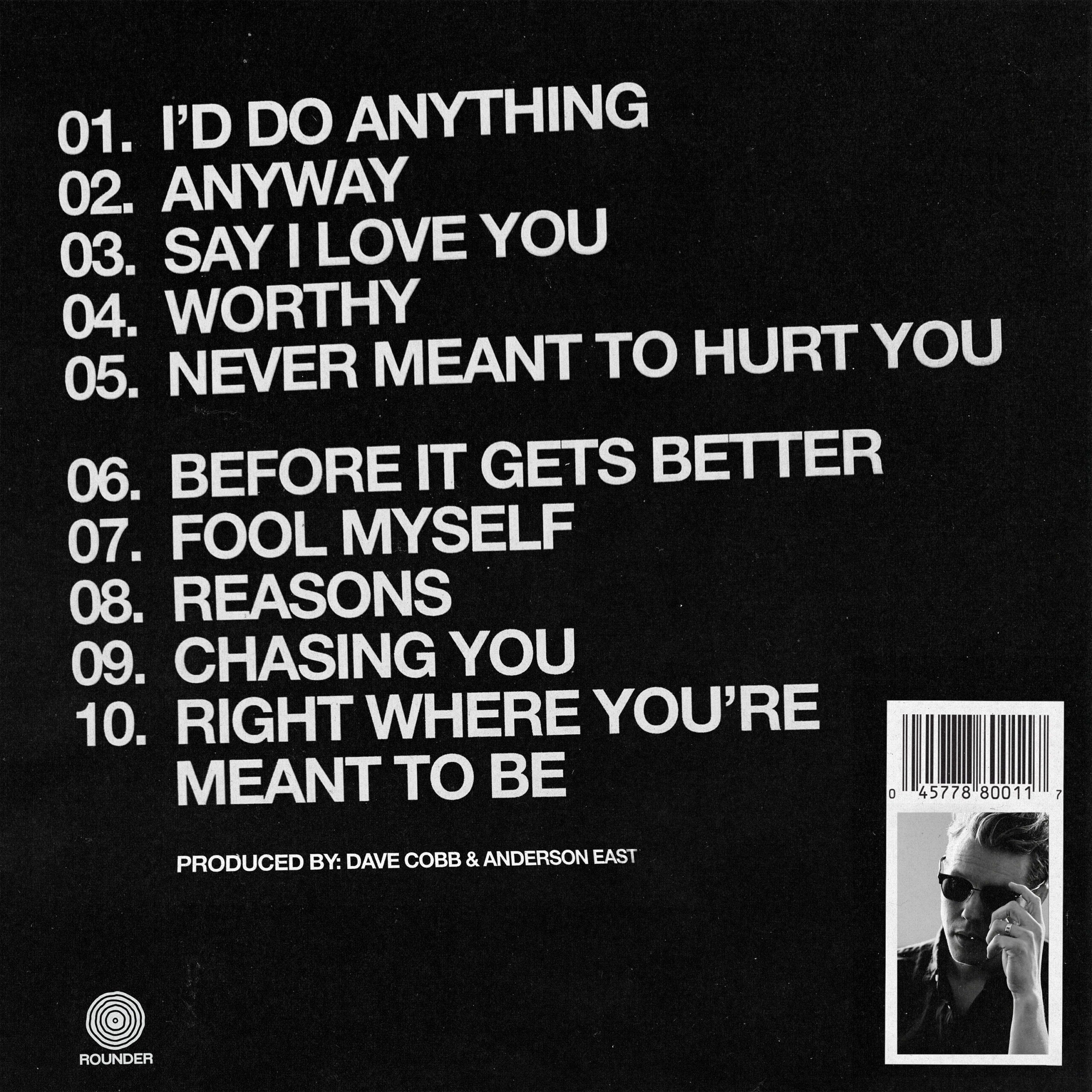 ANDERSON EAST 'WORTHY' LP - PORT