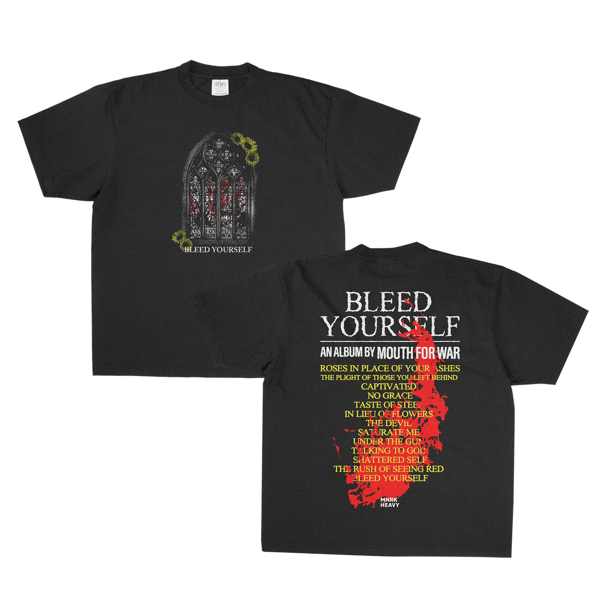 MOUTH FOR WAR "BLEED YOURSELF" T-SHIRT