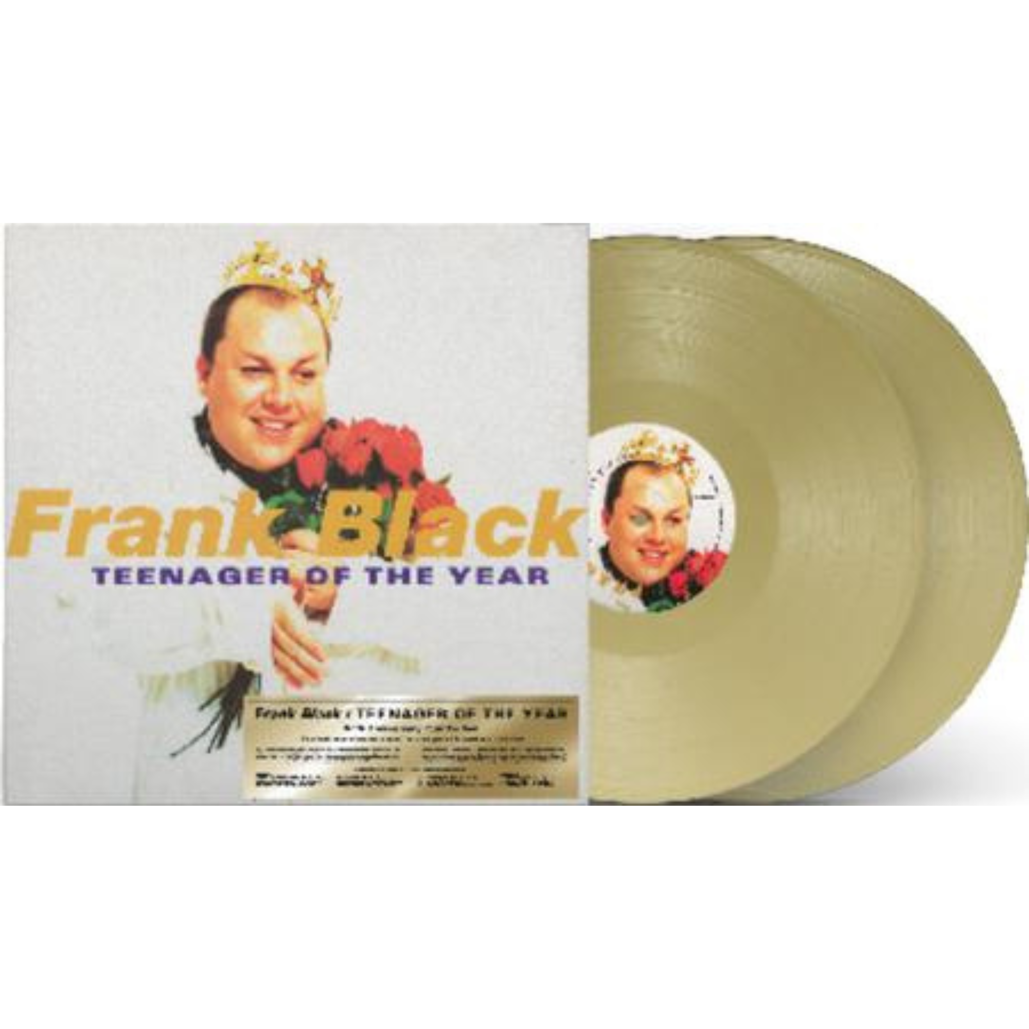 FRANK BLACK 'TEENAGER OF THE YEAR' 2LP (30th Anniversary Edition, Gold Vinyl)