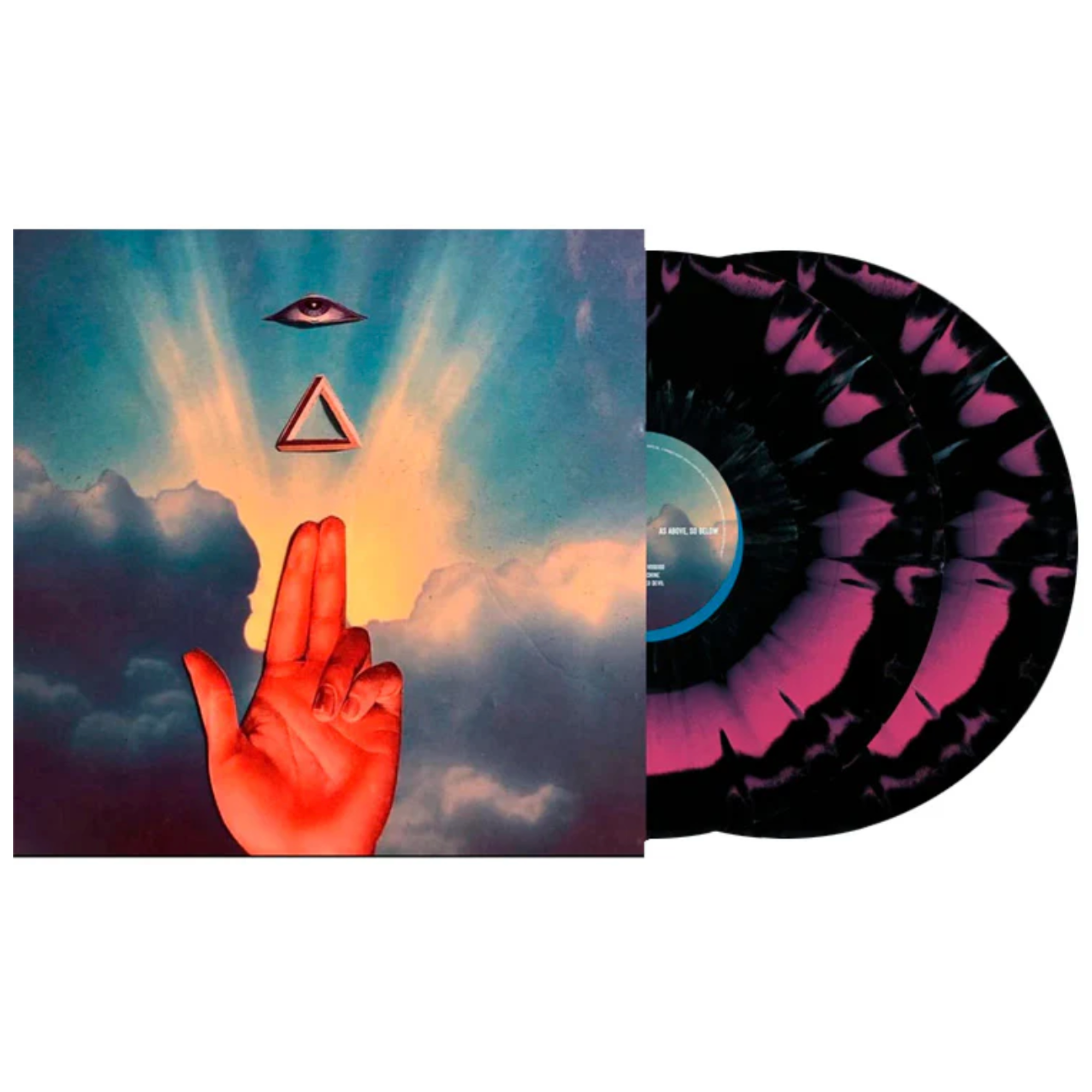 HIGHLY SUSPECT 'AS ABOVE, SO BELOW' 2LP (Pink, Black, Blue Vinyl)