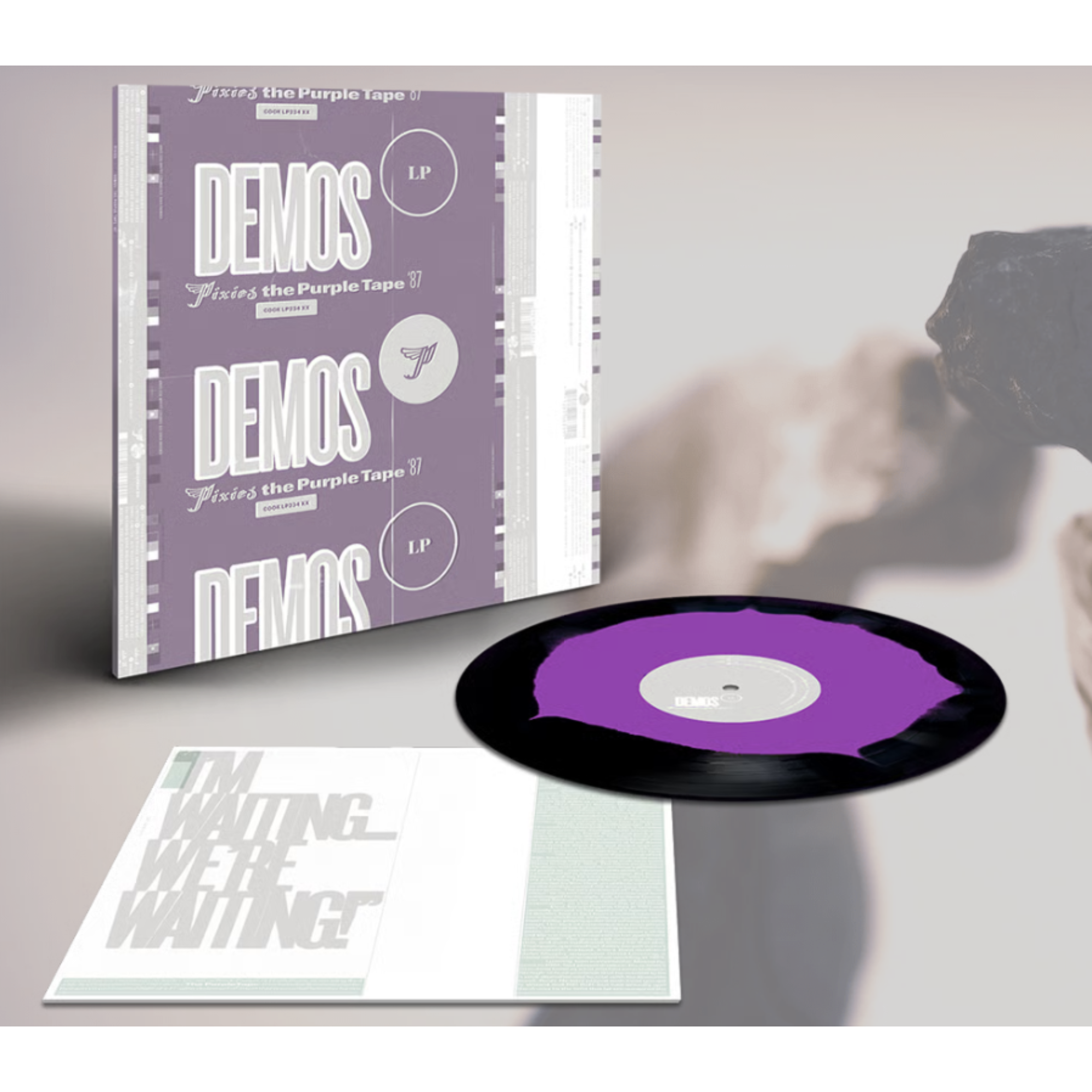 PIXIES 'DEMOS' LP (Purple & Black Color in Color Vinyl)