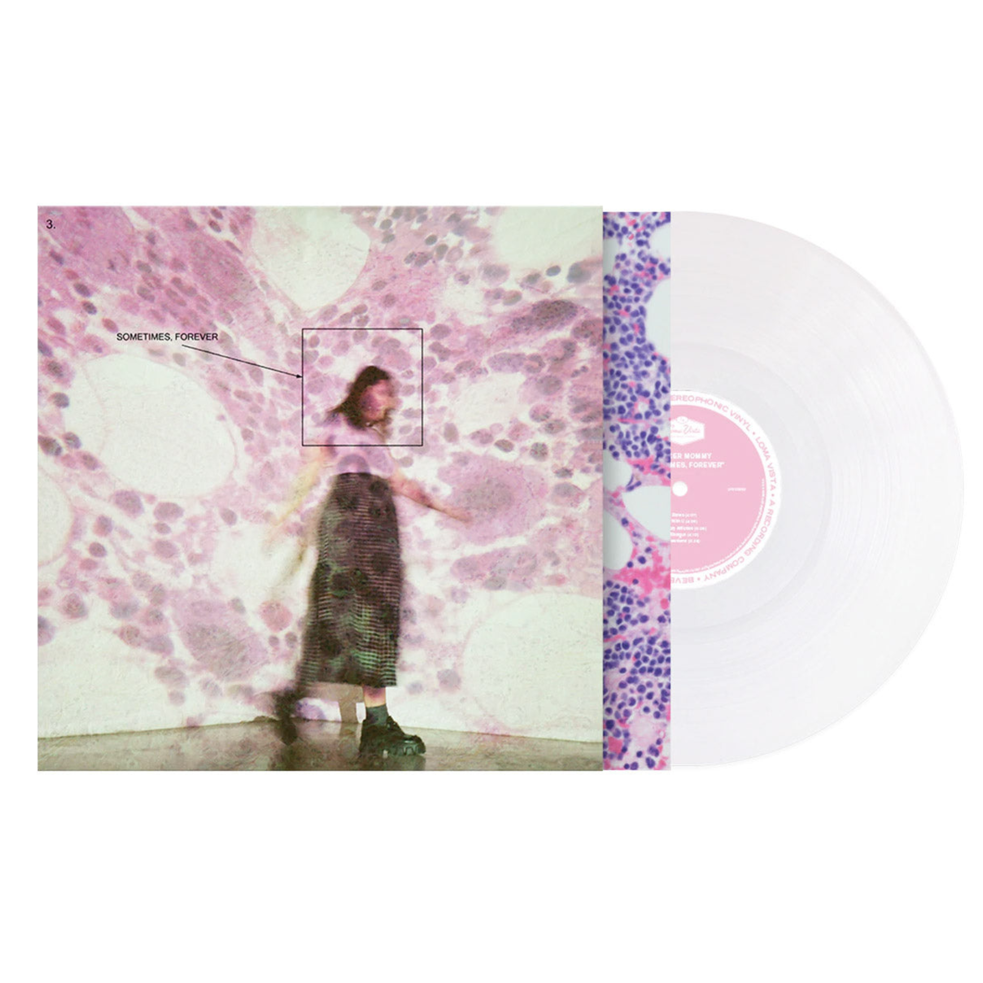 SOCCER MOMMY 'SOMETIMES, FOREVER' LP (Limited Edition – Only 1000 Made, Milky Clear Vinyl)