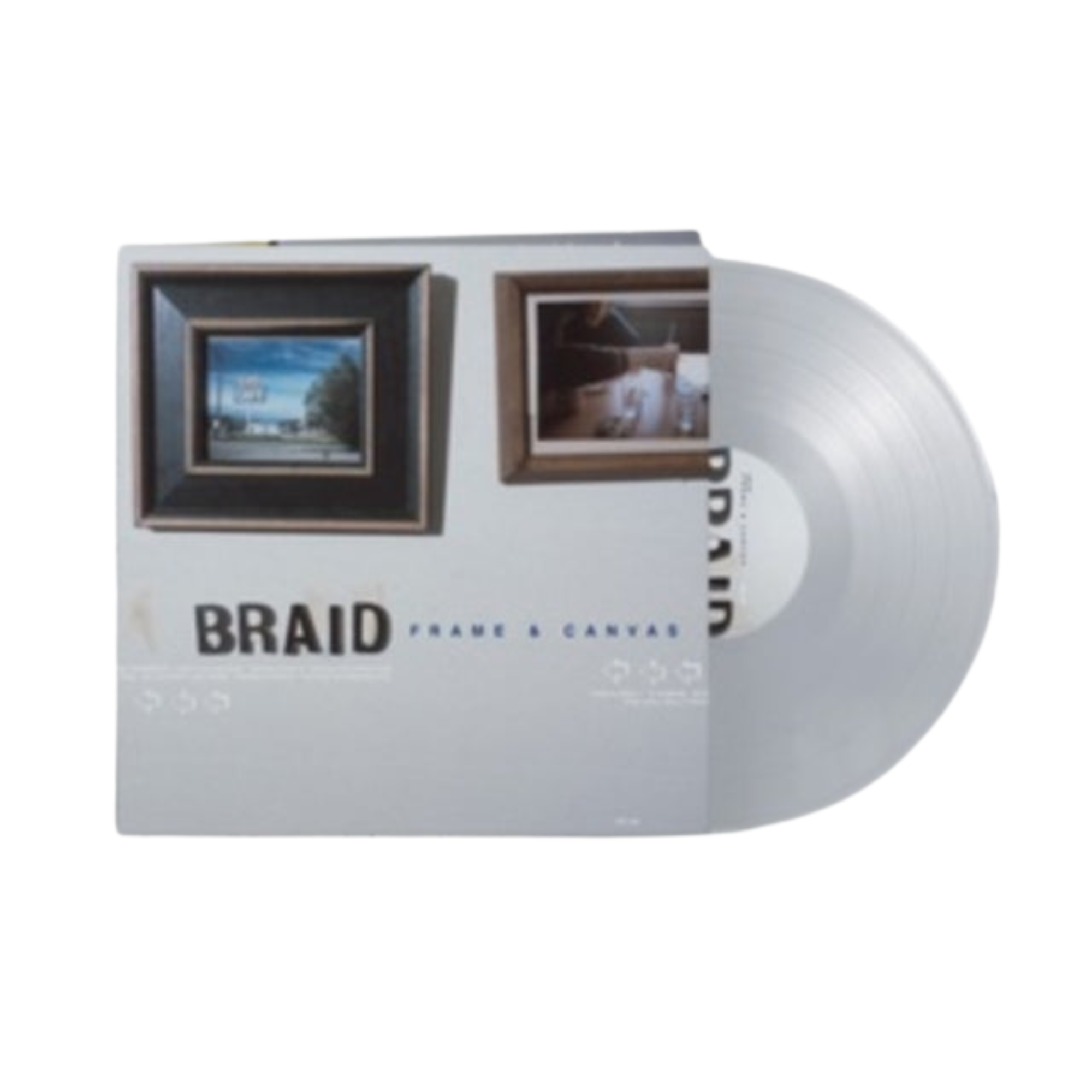 BRAID 'FRAME AND CANVAS' LP (25th Anniversary, Silver Vinyl)
