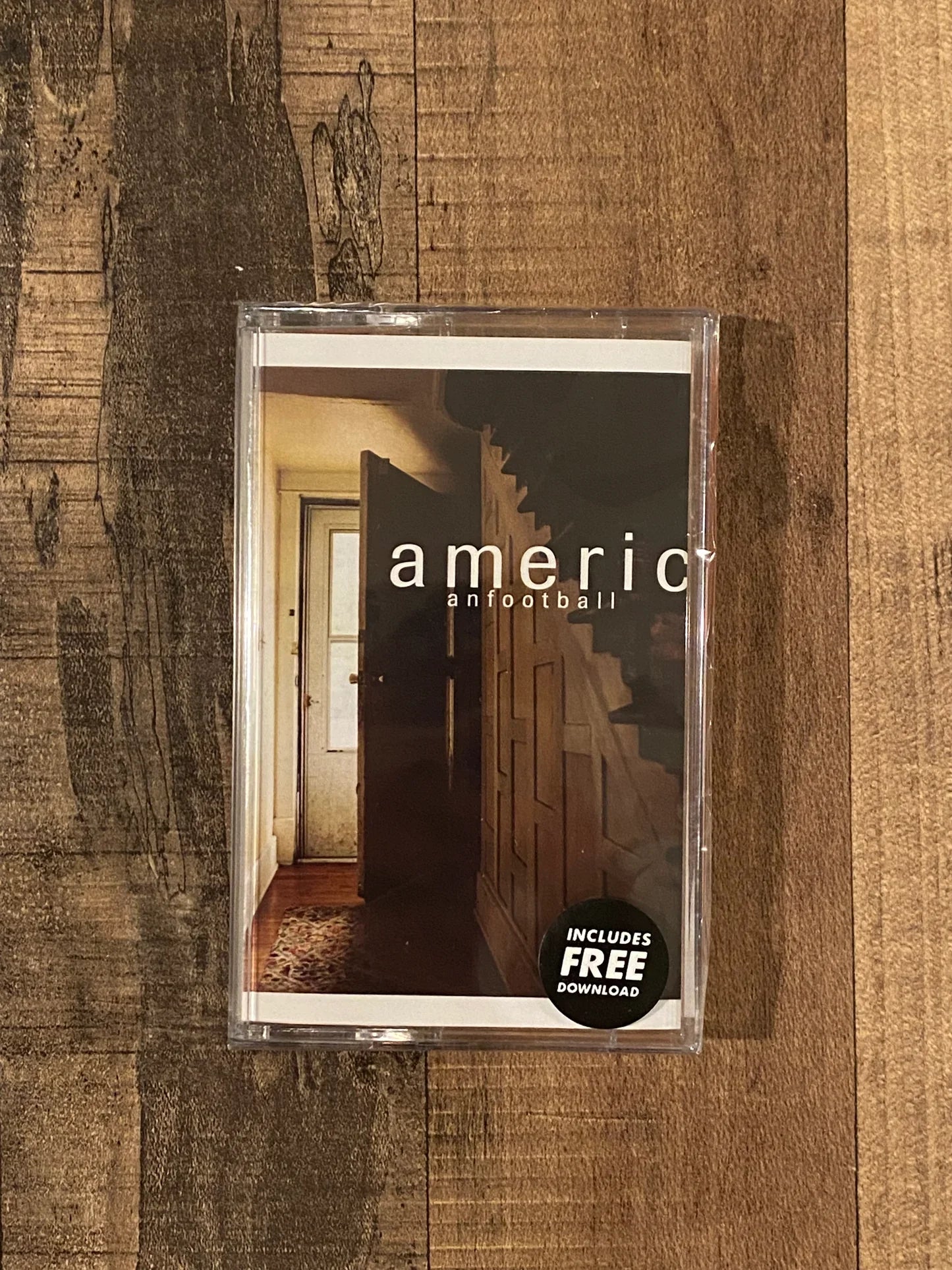 AMERICAN FOOTBALL 'AMERICAN FOOTBALL' (LP2) CASSETTE (Orange)