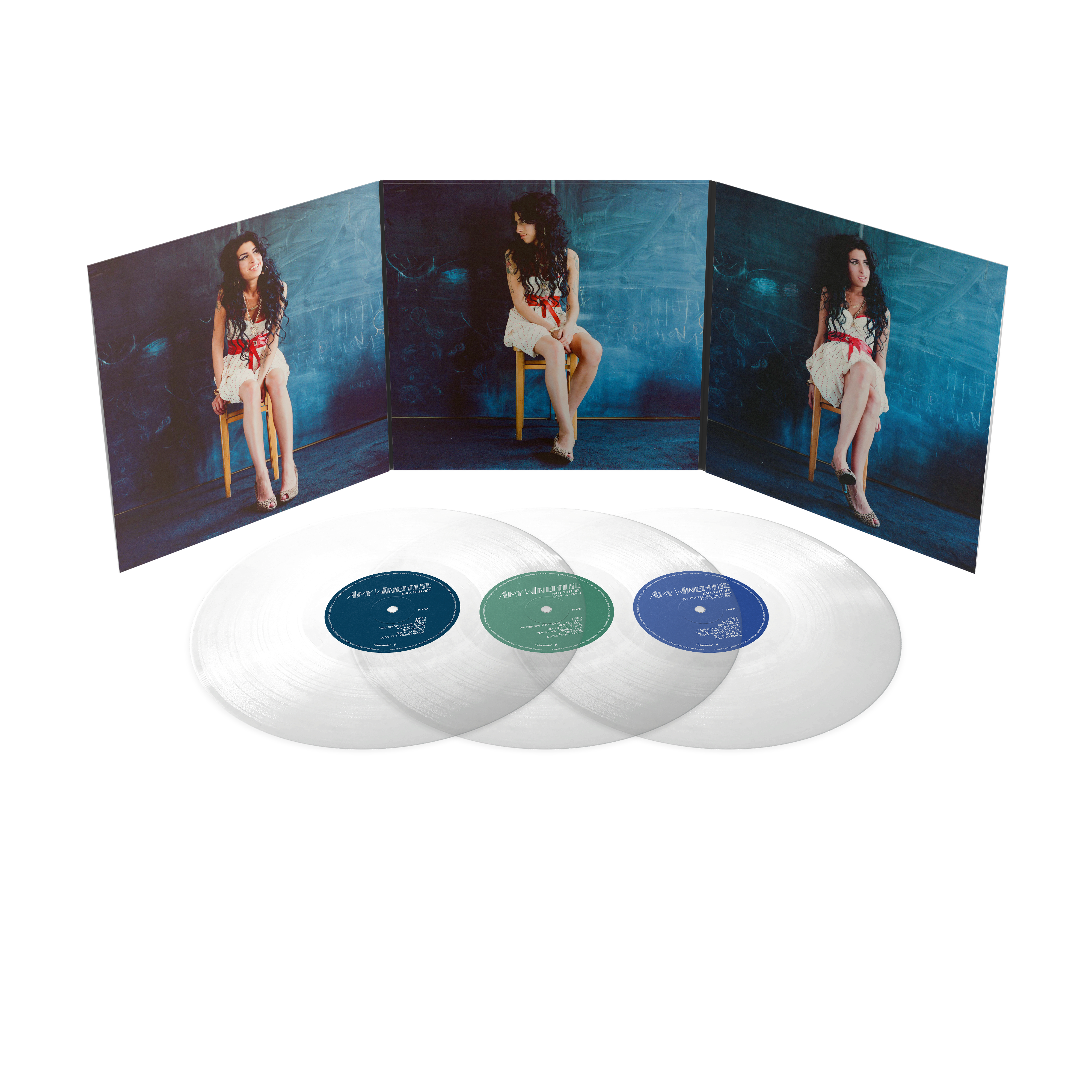 AMY WINEHOUSE 'BACK TO BLACK' 20TH ANNIVERSARY 3LP (Ultra Clear Vinyl)