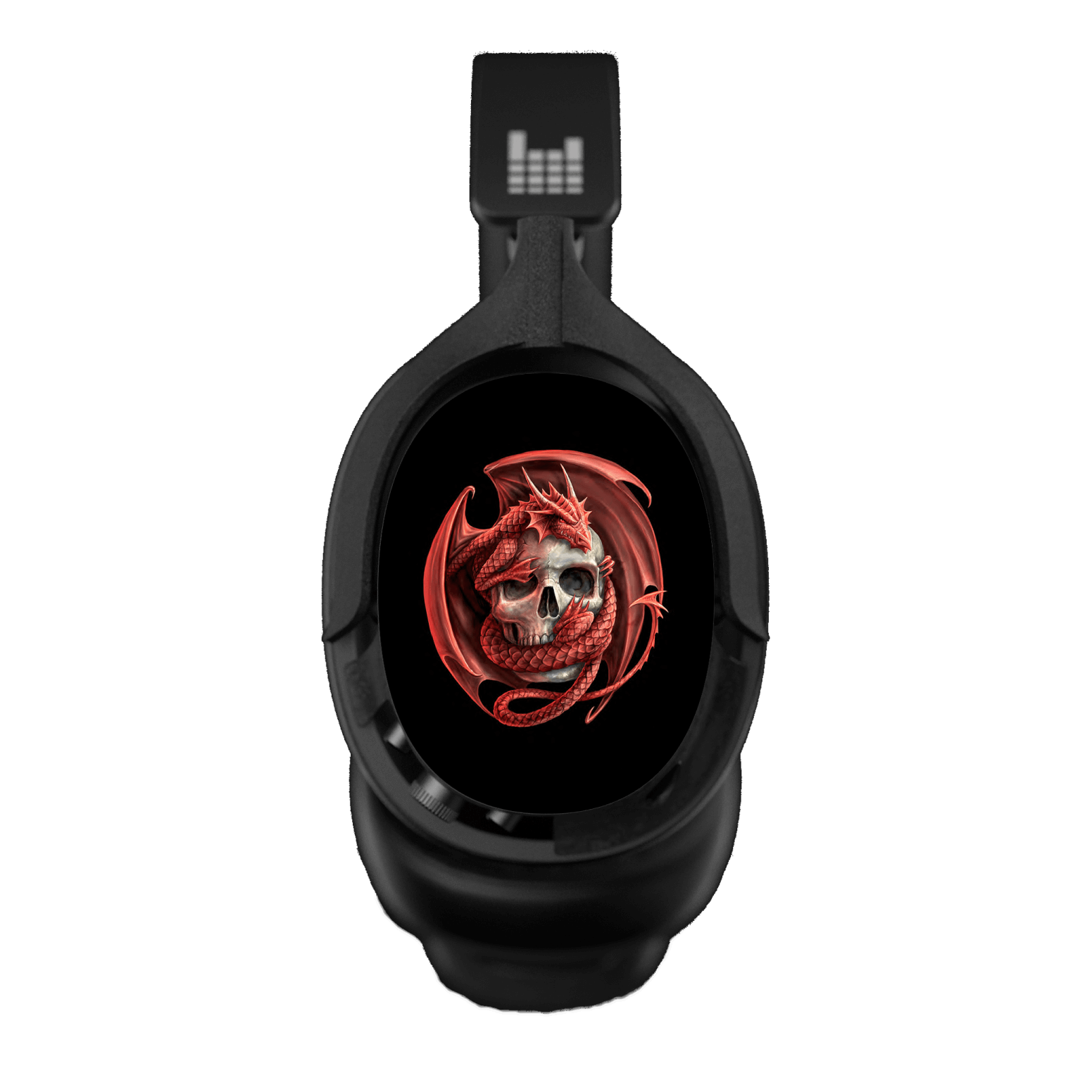 'DRAGON SKULL' BY @ANNESTOKESART HEADPHONES