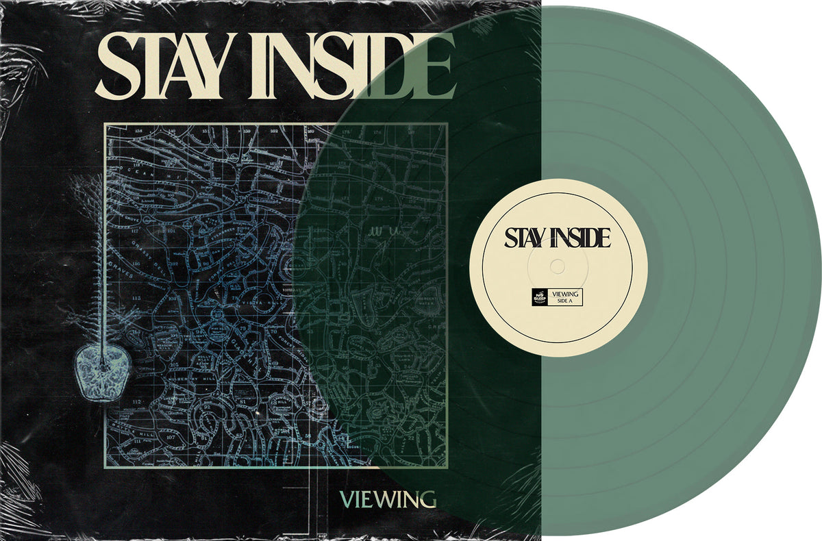 STAY INSIDE 'VIEWING' LP (Limited Edition ' Only 100 made, "Translucent Green" Vinyl)