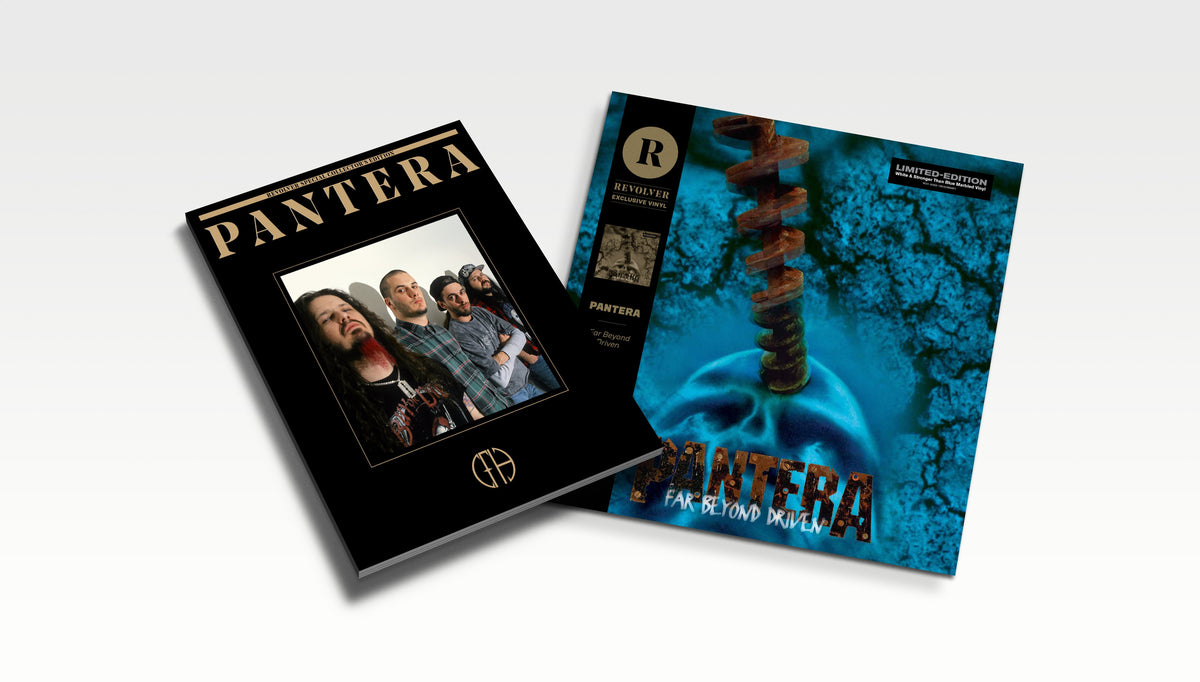 PANTERA 'FAR BEYOND DRIVEN' ' LP + BOOK OF PANTERA SPECIAL COLLECTOR'S EDITION BUNDLE