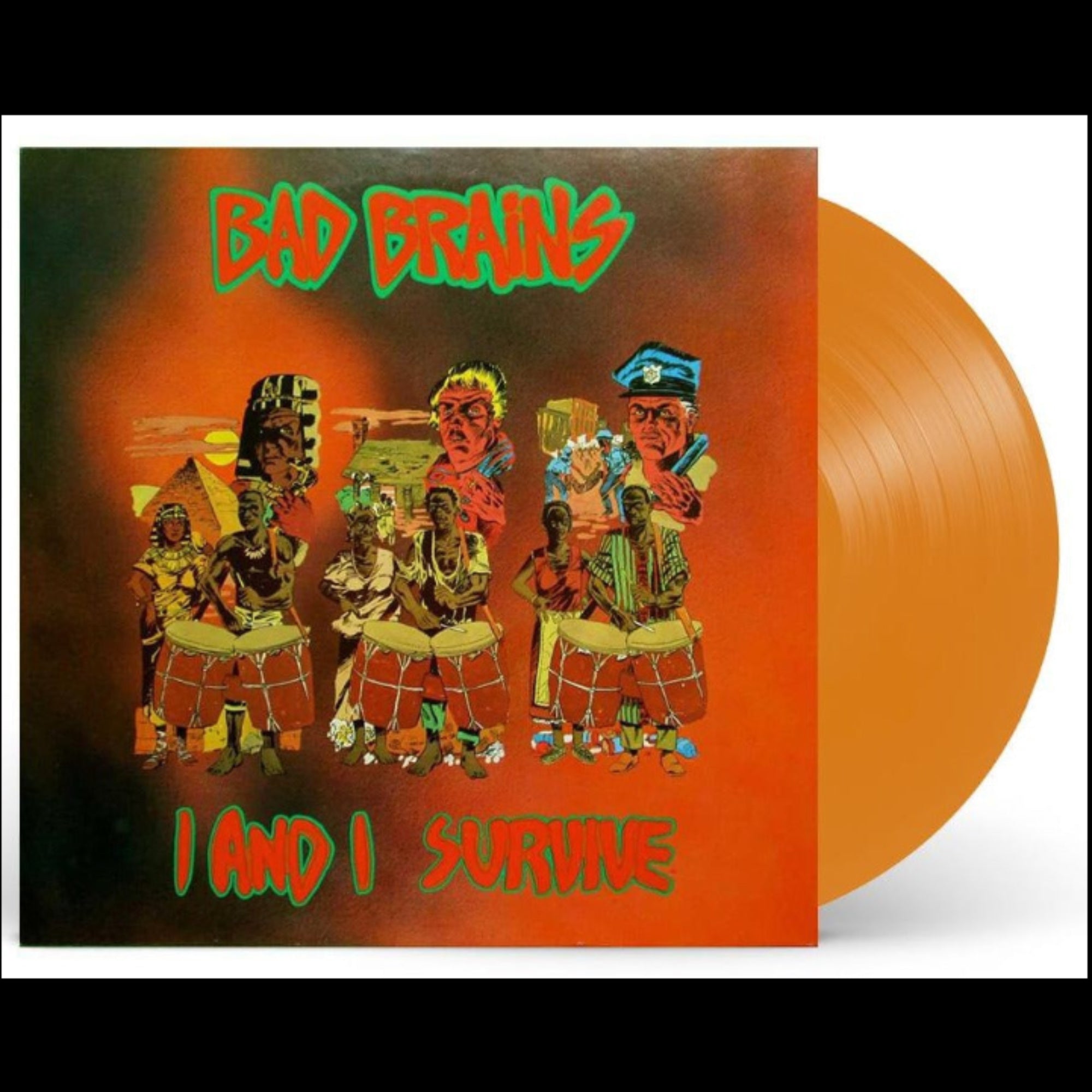 BAD BRAINS 'I AND I SURVIVE' LP (Orange Vinyl)