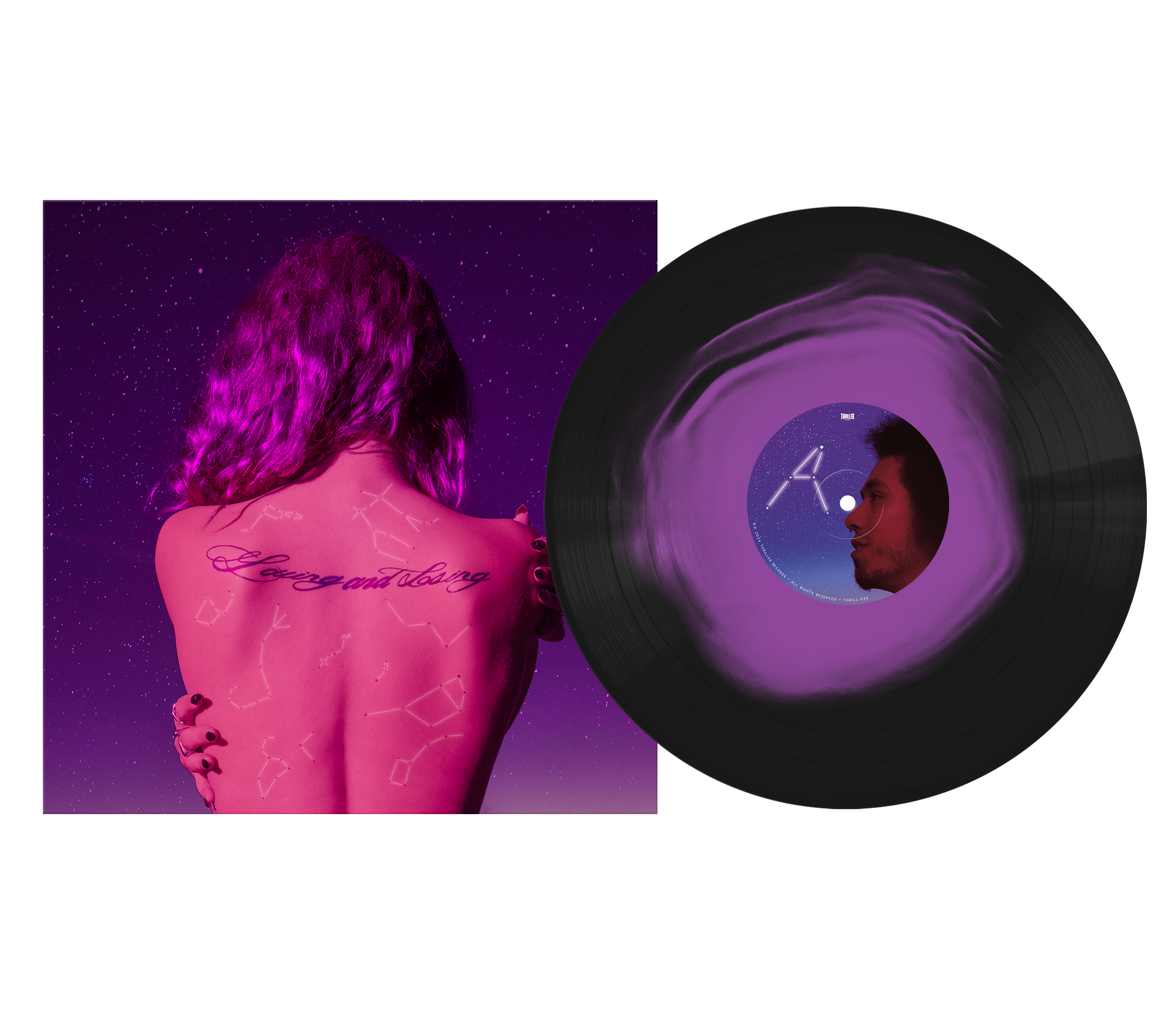 HONEY REVENGE ‘LOVING AND LOSING’ LP (Exclusive – Limited to 500, Purple & Black Color-in-Color Vinyl)