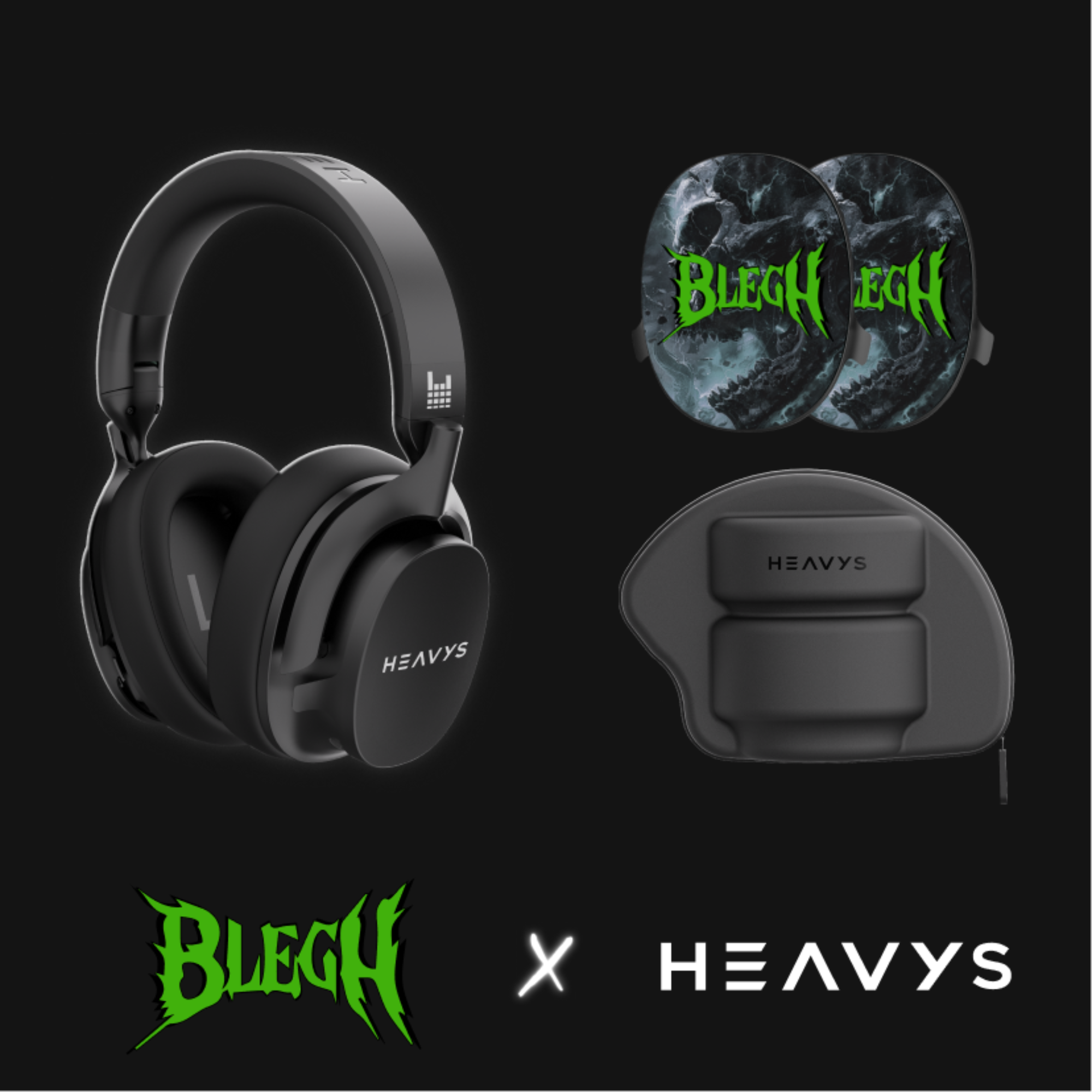 HEAVYS BLEGH HEADPHONES