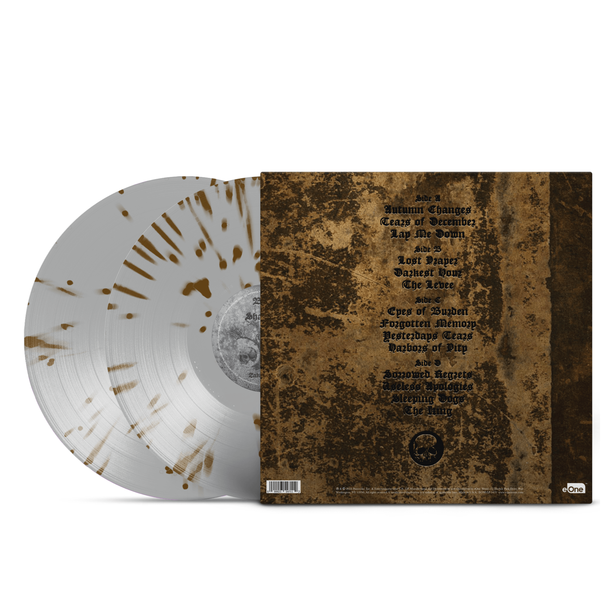 ZAKK WYLDE 'BOOK OF SHADOWS II' 2LP (Silver w/ Brown Splatter Vinyl)