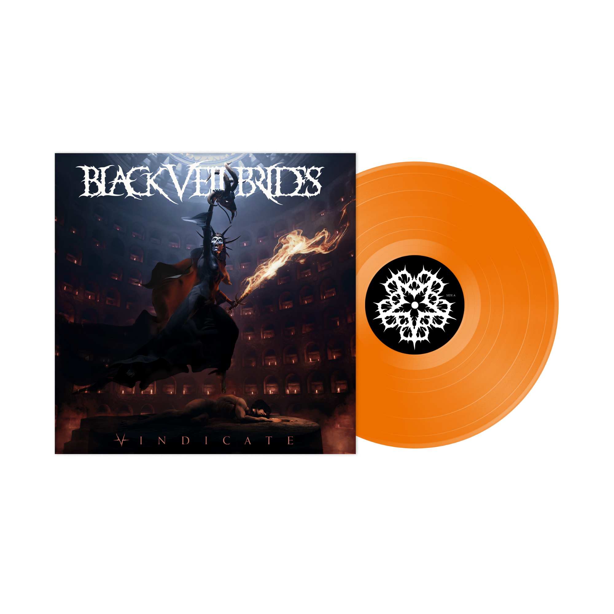 BLACK VEIL BRIDES ‘VINDICATE’ LP (Exclusive – Limited to 500, Transparent Orange Vinyl)