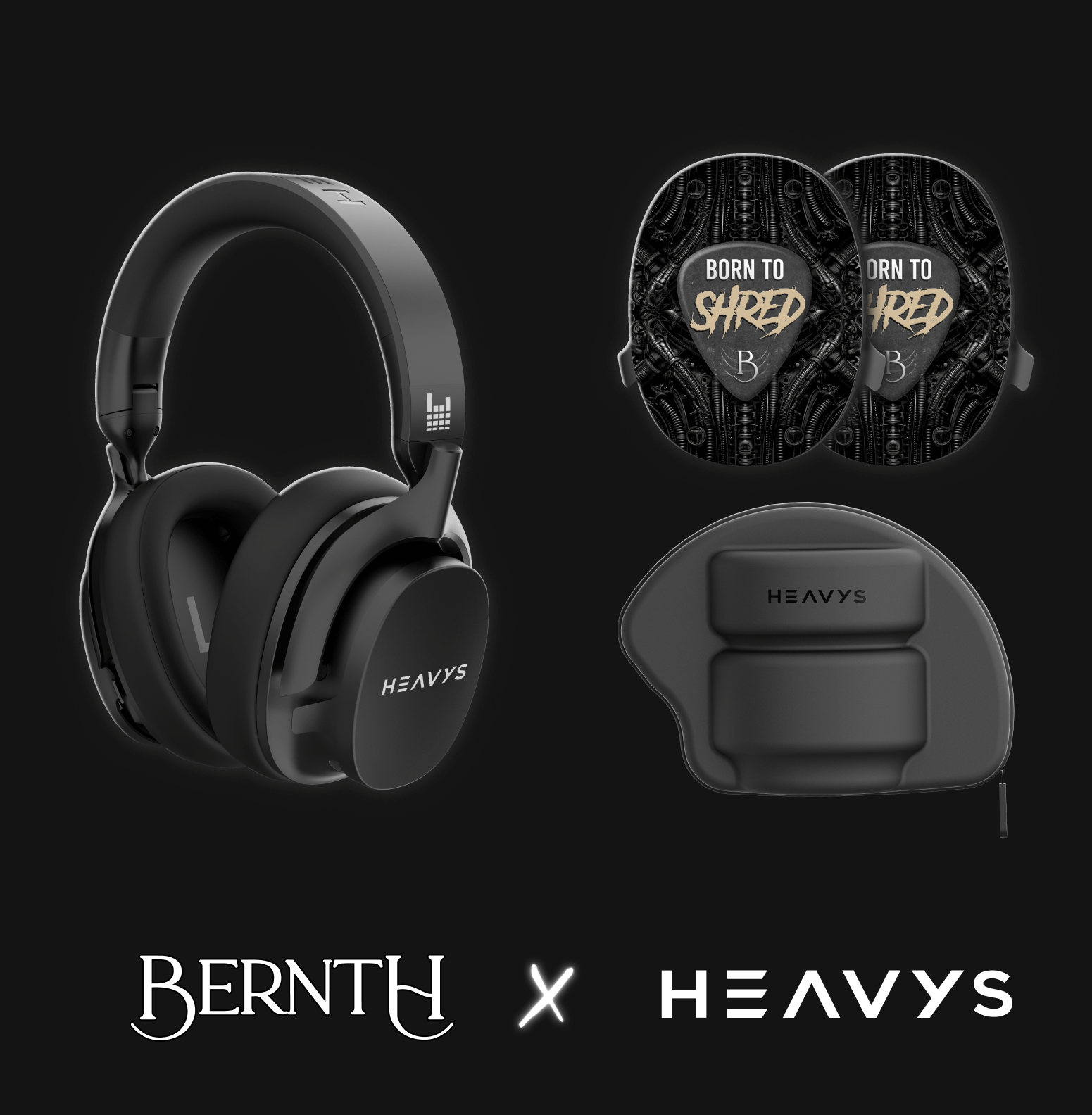 HEAVYS HEADPHONES + SHELLS BUNDLE (SAVE UP TO 20%)