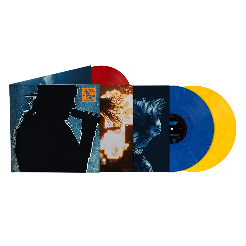 BILLIE EILISH 'HIT ME HARD AND SOFT: THE TOUR (LIVE)' 3LP (Recycled Co