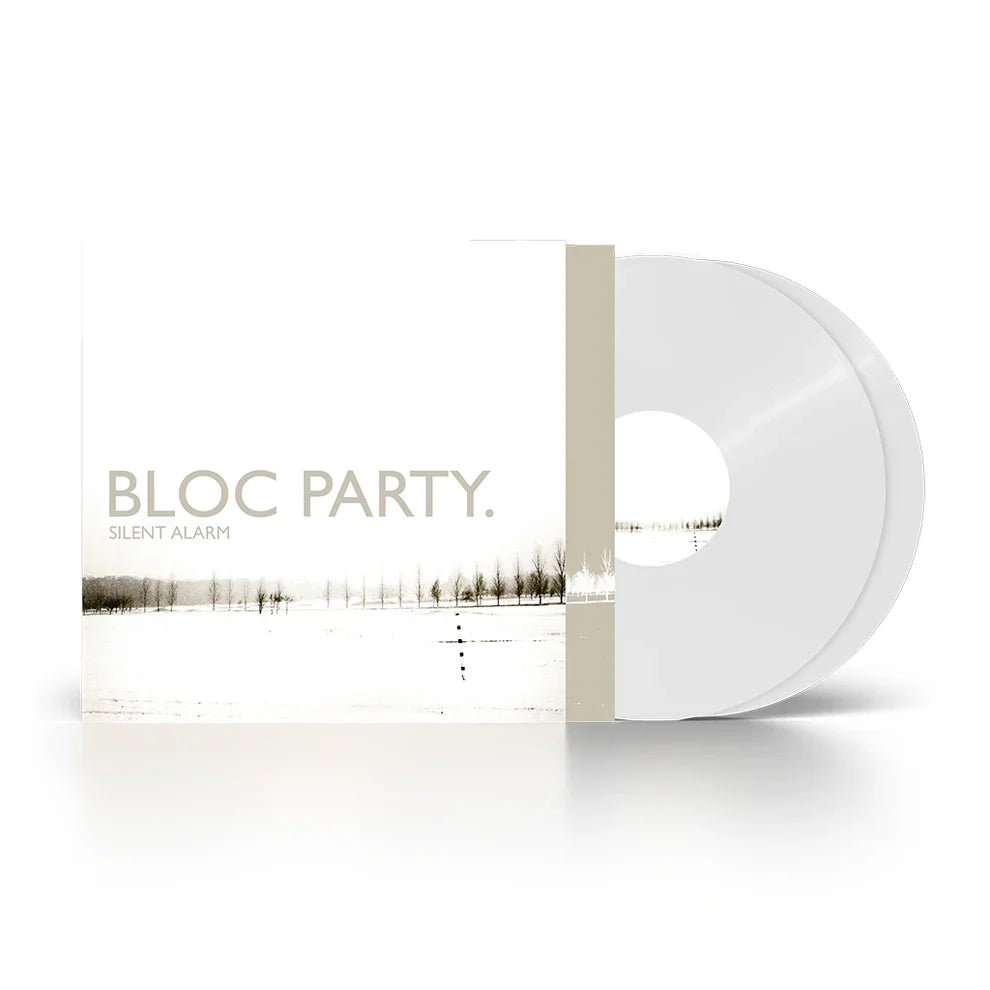 BLOC PARTY 'SILENT ALARM' 2LP (20th Anniversary, White Vinyl) BLOC PARTY 'SILENT ALARM' 2LP (20th Anniversary, White Vinyl)