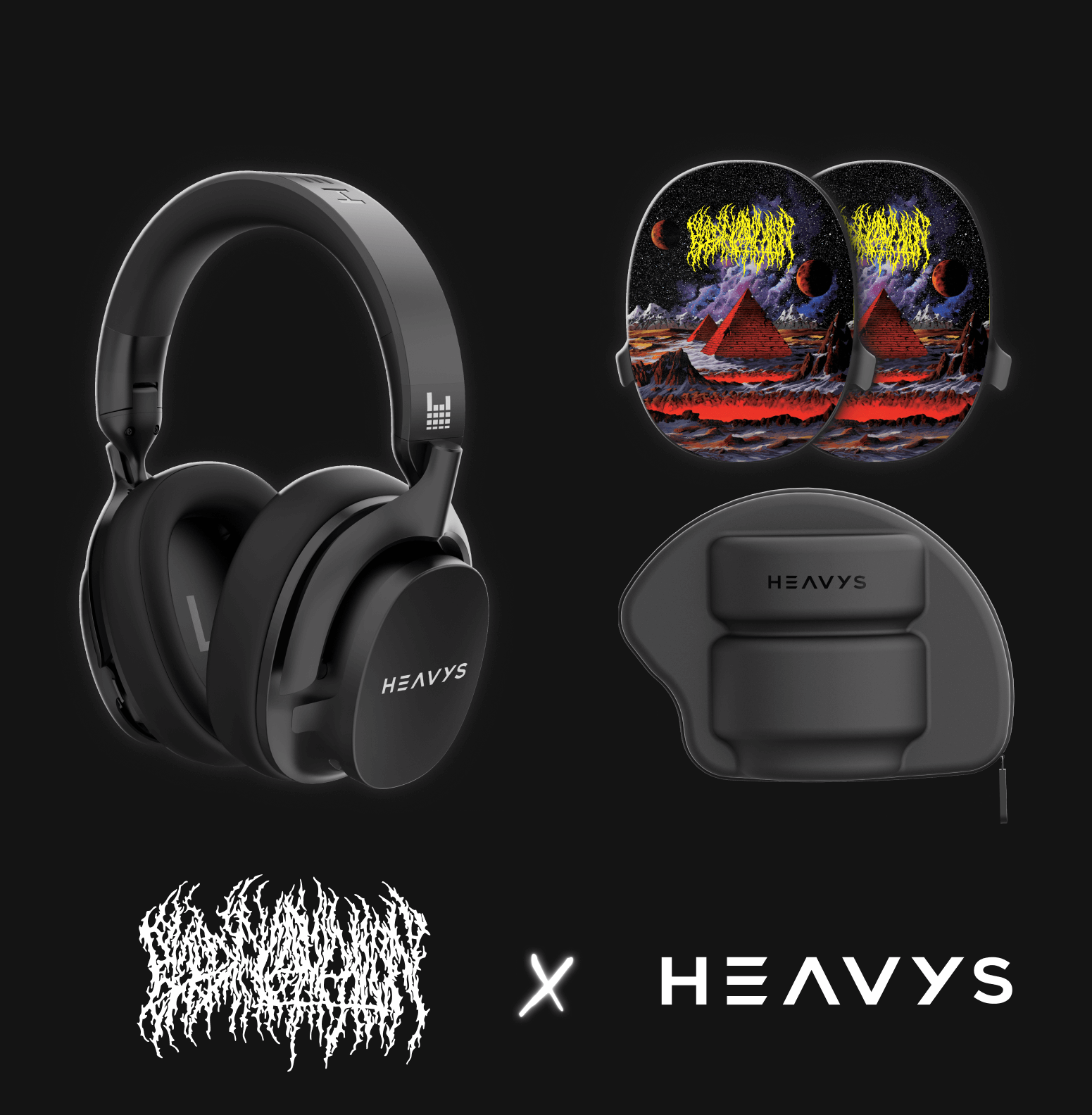 HEAVYS HEADPHONES + SHELLS BUNDLE (SAVE UP TO 20%)