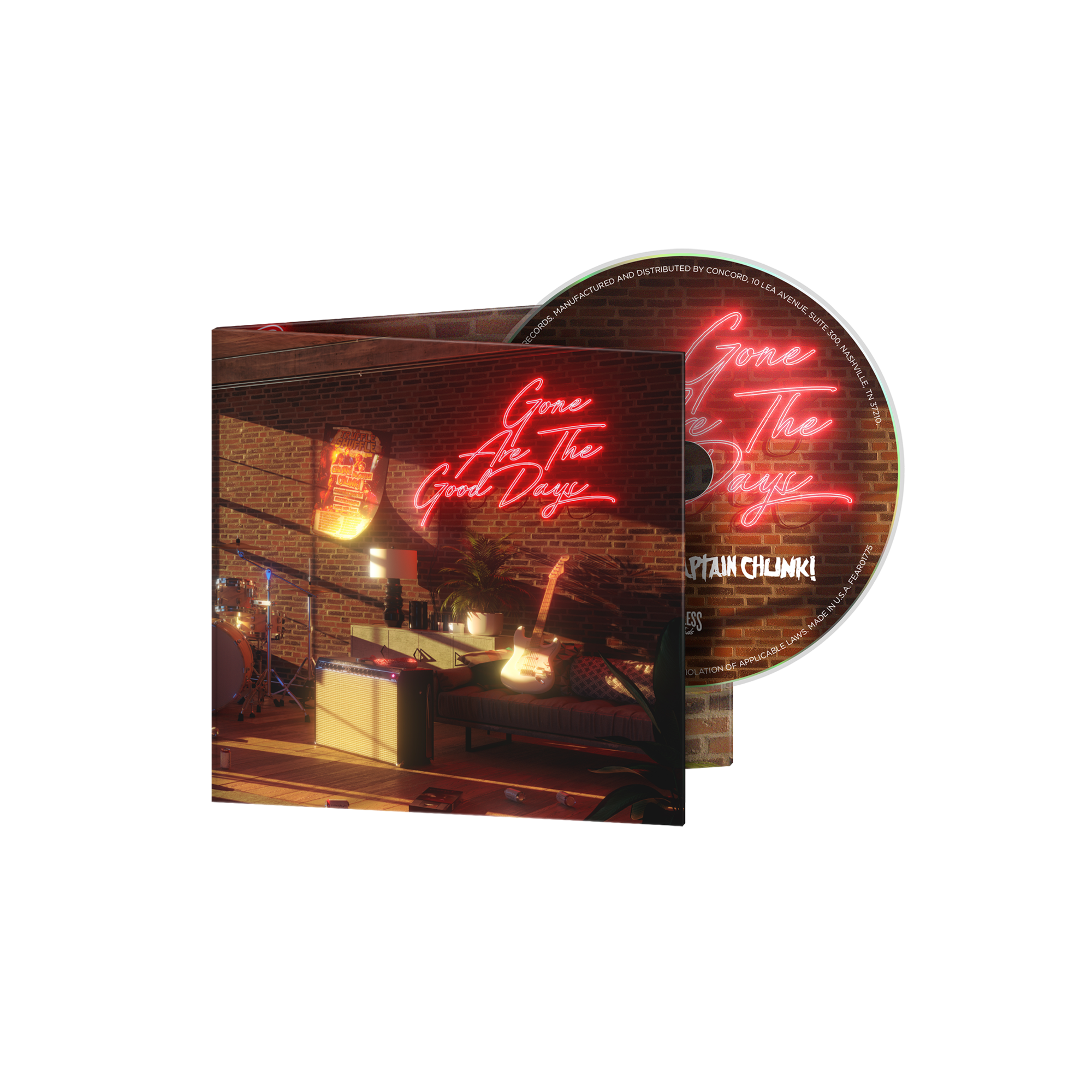 CHUNK! NO, CAPTAIN CHUNK! 'GONE ARE THE GOOD DAYS' CD