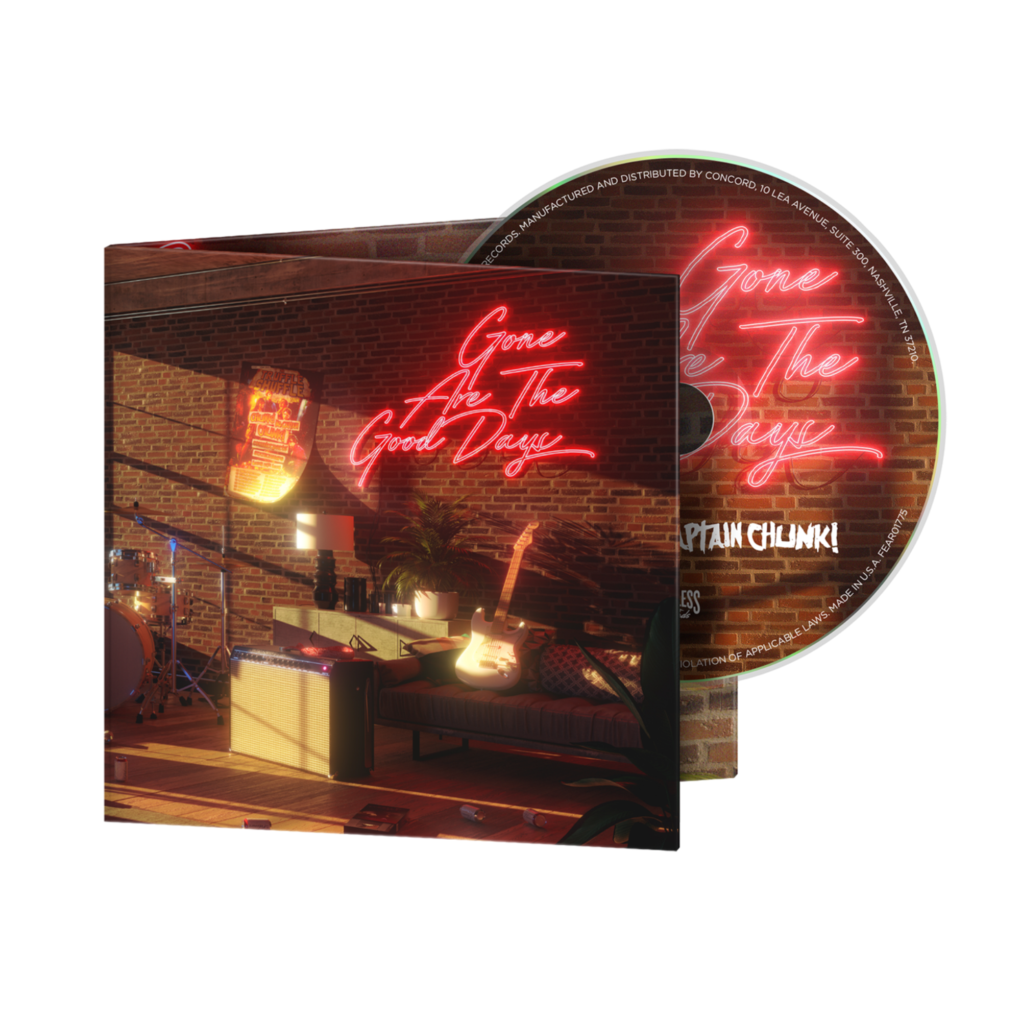 CHUNK! NO, CAPTAIN CHUNK! 'GONE ARE THE GOOD DAYS' CD