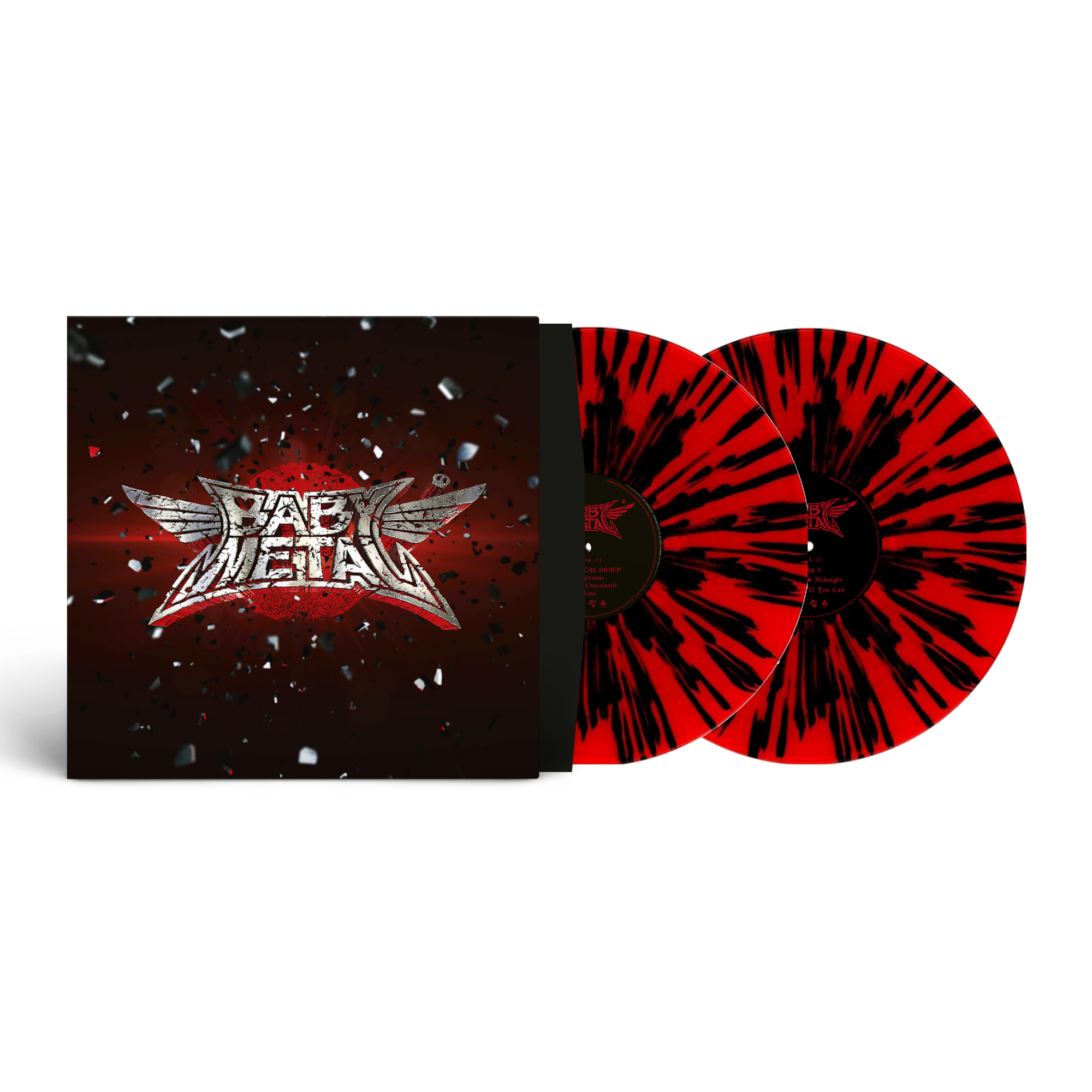 BABYMETAL 'BABYMETAL' 2LP (Red & Black Splatter Vinyl)
