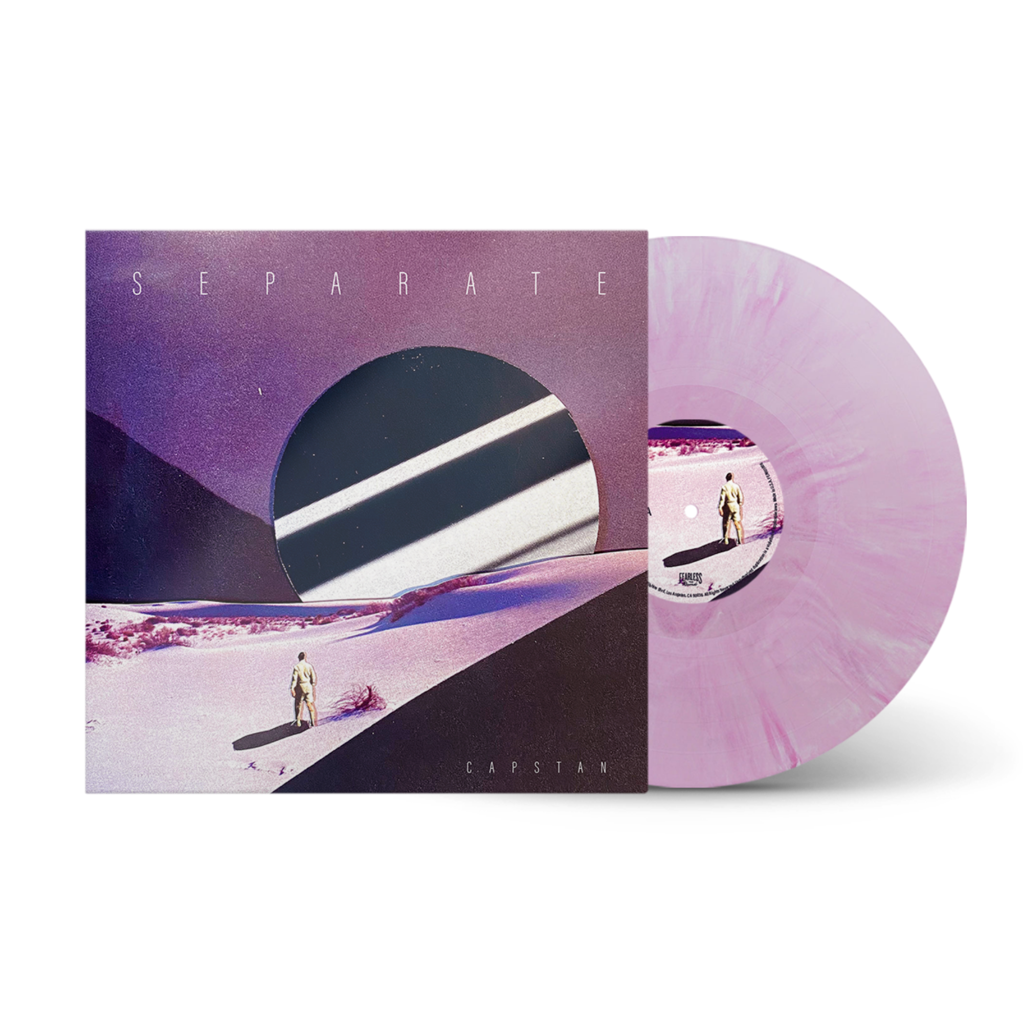 CAPSTAN 'SEPARATE' LP (Opaque Pink Swirl Vinyl)
