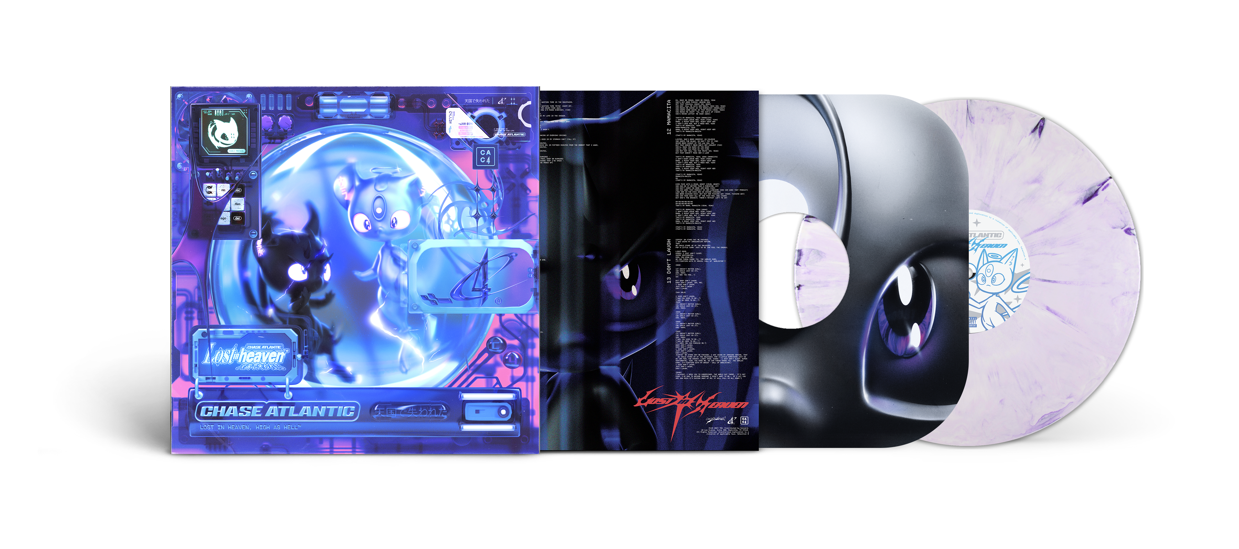 CHASE ATLANTIC ‘LOST IN HEAVEN’ (Limited Edition – Only 500 Made Each, Various Color Vinyl) + CHASE ATLANTIC x ALTERNATIVE PRESS COLLECTOR'S ZINE