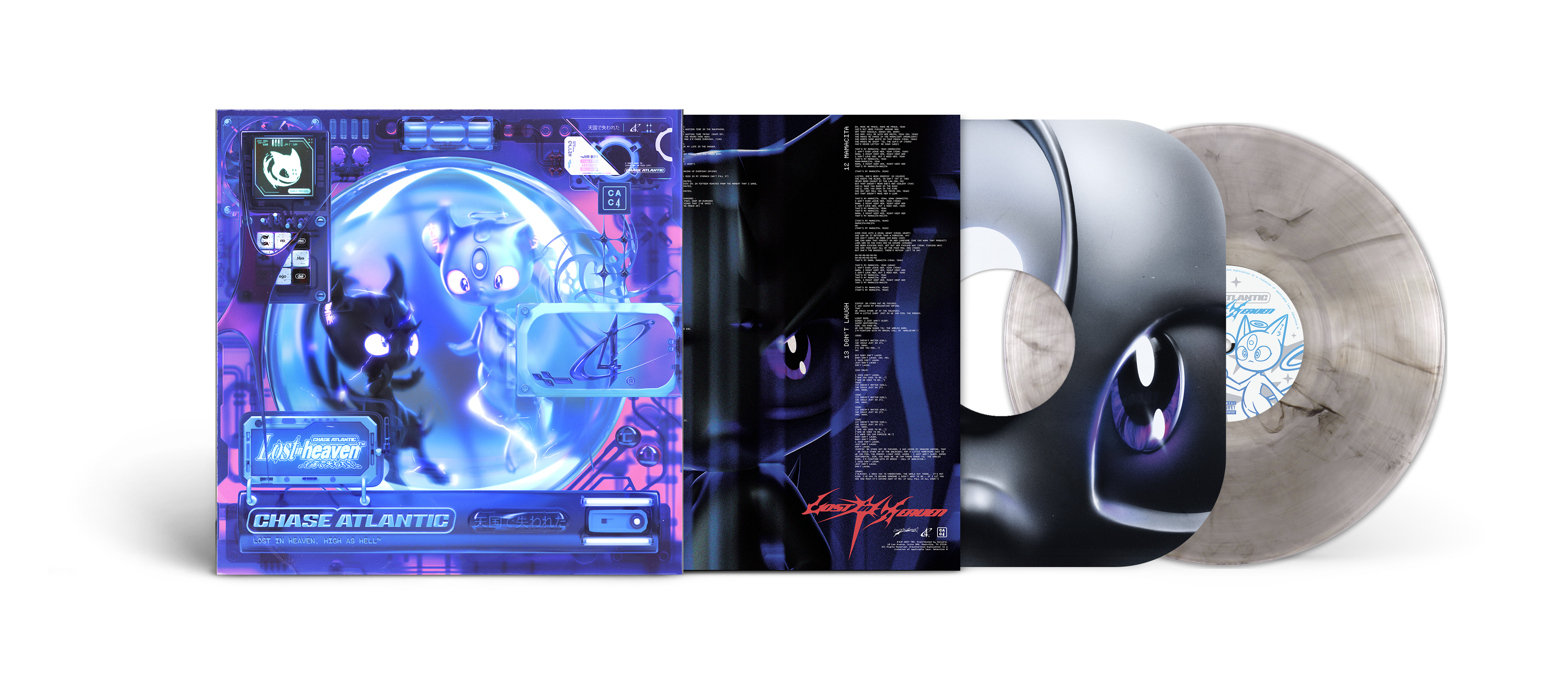 CHASE ATLANTIC ‘LOST IN HEAVEN’ (Limited Edition – Only 500 Made Each, Various Color Vinyl) + CHASE ATLANTIC x ALTERNATIVE PRESS COLLECTOR'S ZINE