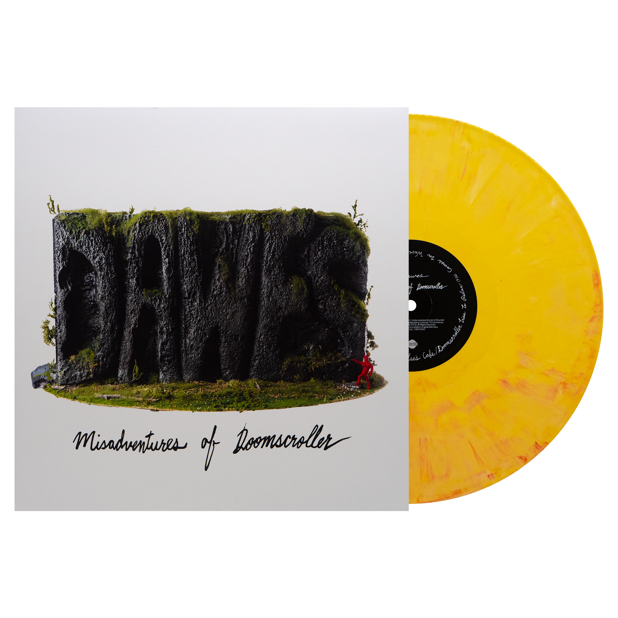 DAWES 'MISADVENTURES OF DOOMSCROLLER' LP (Yellow & Red Swirl Vinyl)