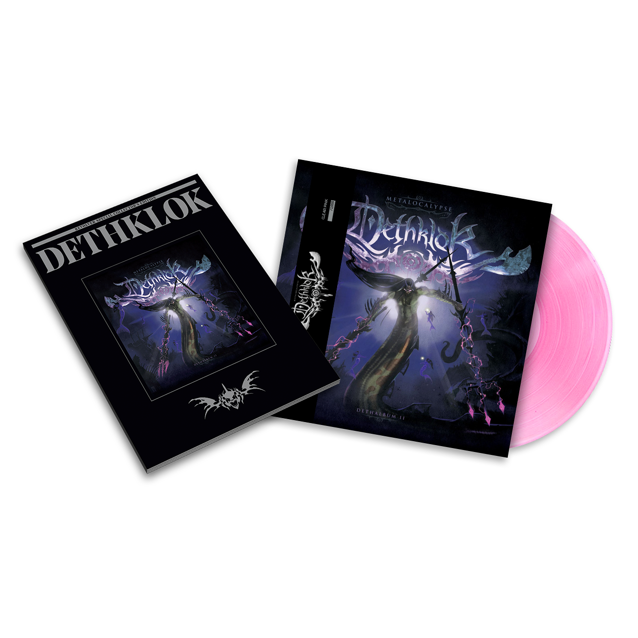 DETHKLOK 'DETHALBUM II' CLEAR LP DETHKLOK x REVOLVER SPECIAL CO - Alternative Press