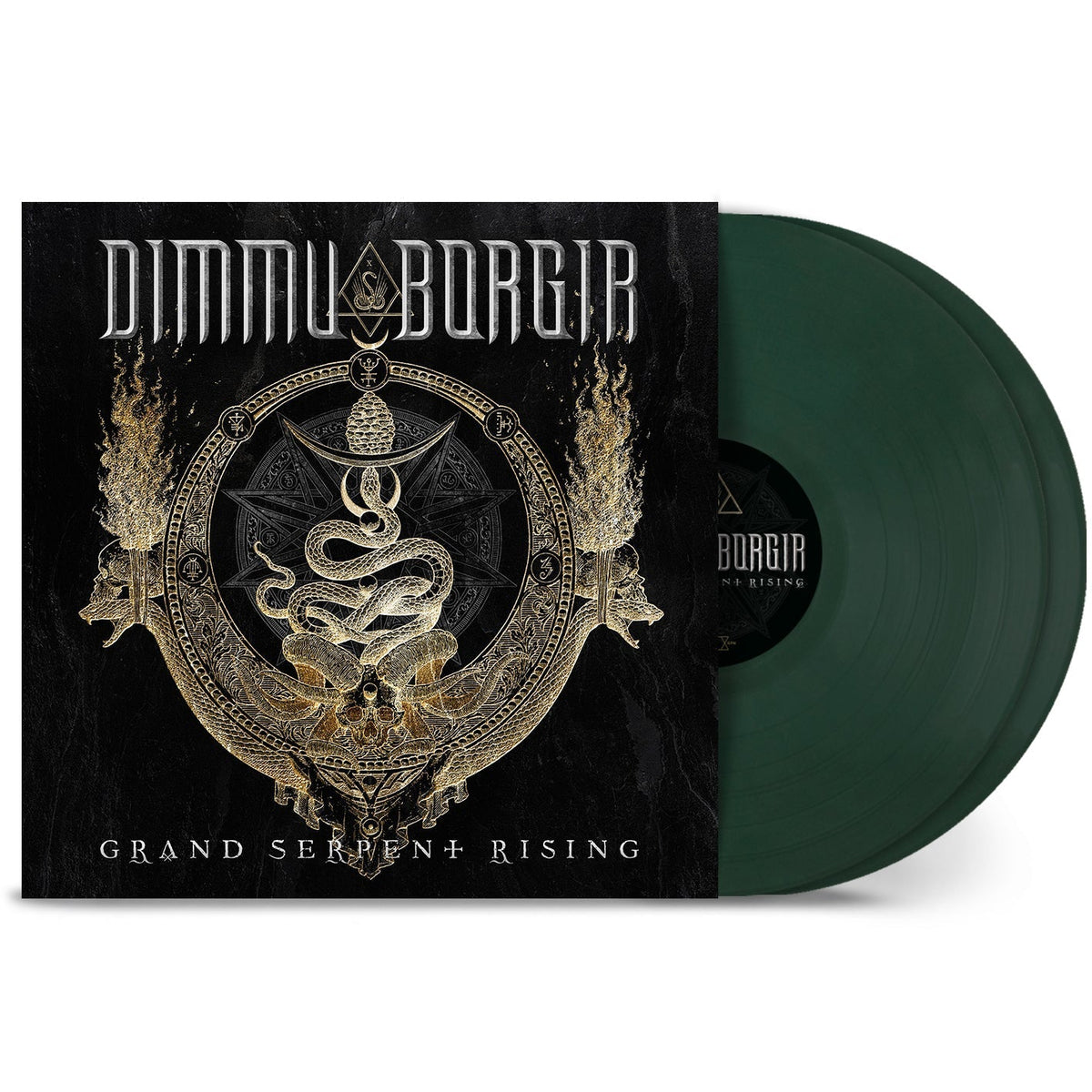 DIMMU BORGIR'GRAND SERPENT RISING' 2LP (Dark Green Vinyl)