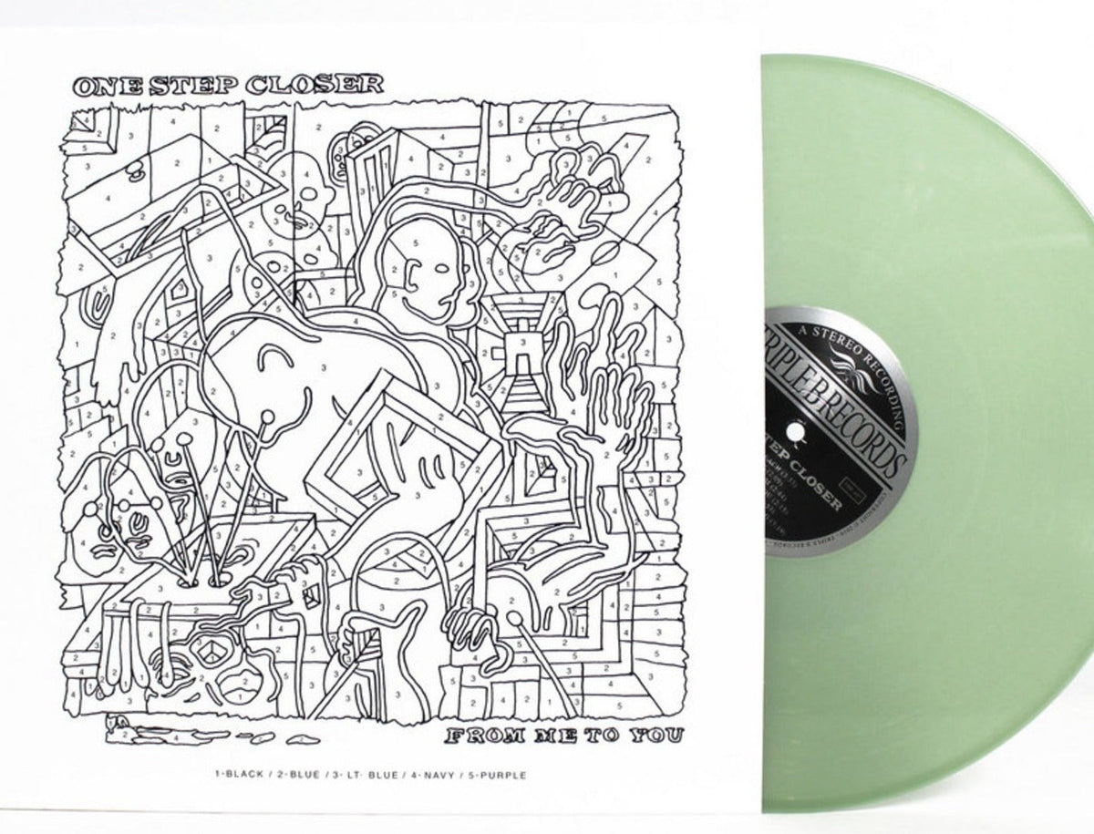 ONE STEP CLOSER 'FROM ME TO YOU' 12" EP (Coke Bottle Clear Vinyl)