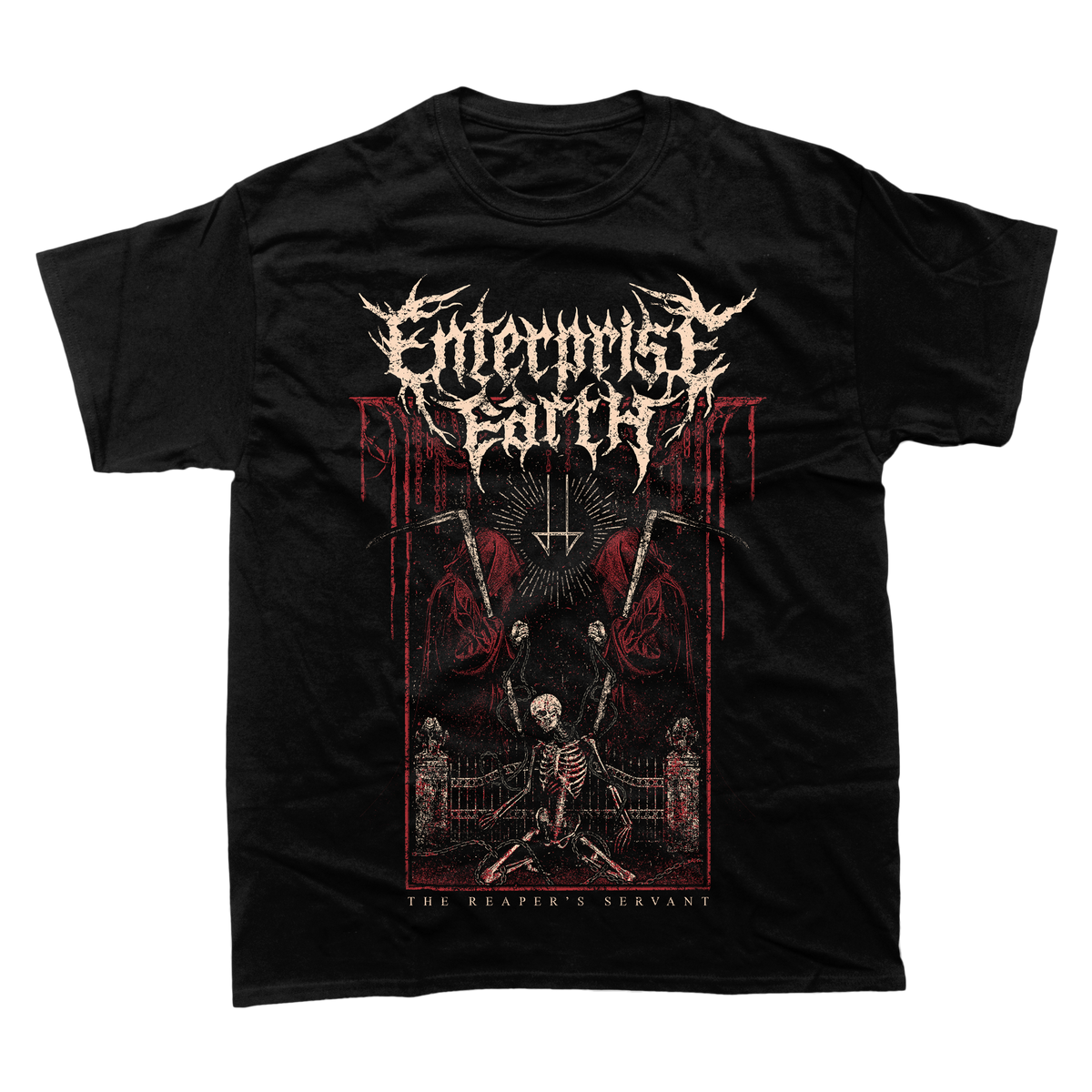 ENTERPRISE EARTH THE REAPER'S SERVANT T-SHIRT