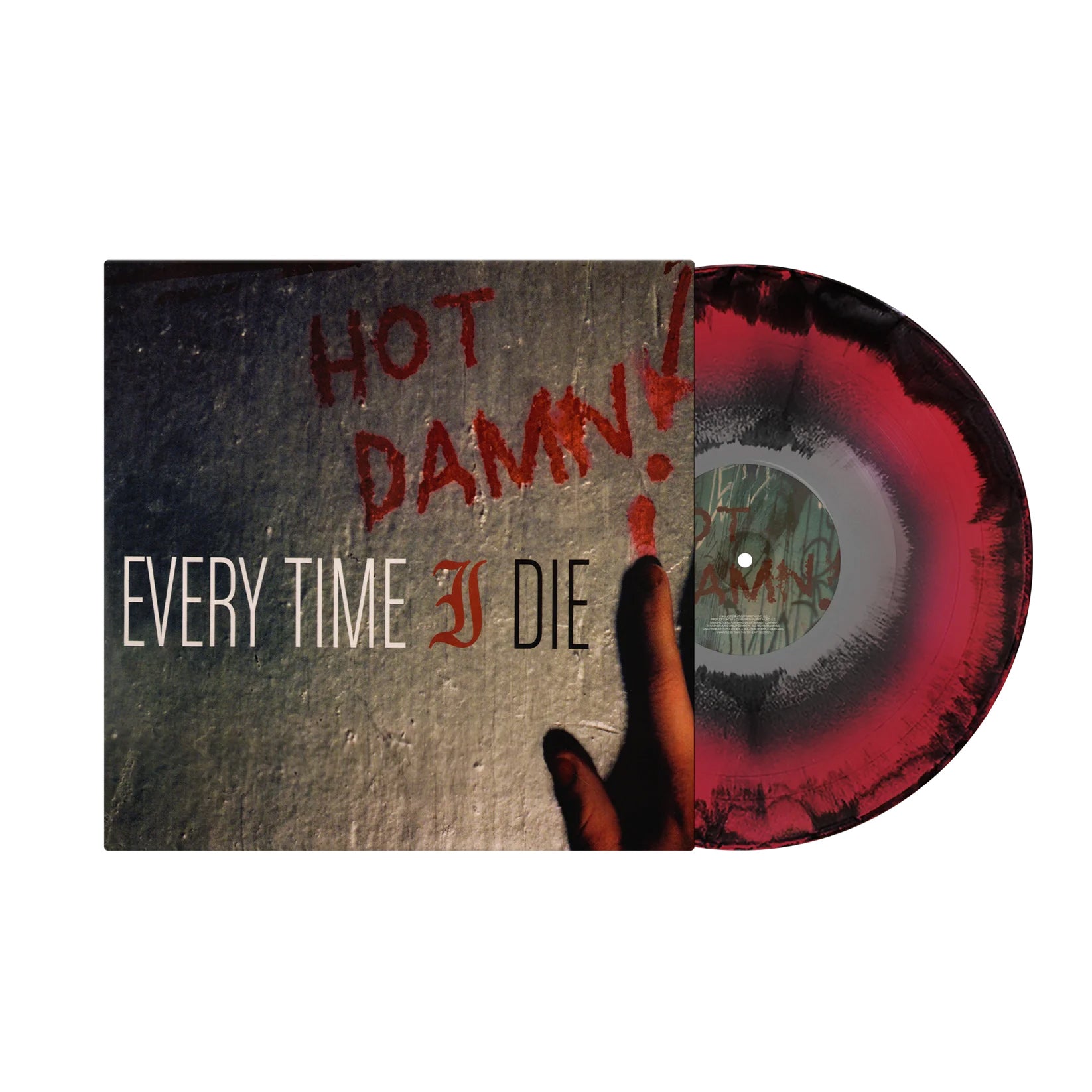 EVERY TIME I DIE 'HOT DAMN!' LP (Apple Red & Black & Silver Vinyl)