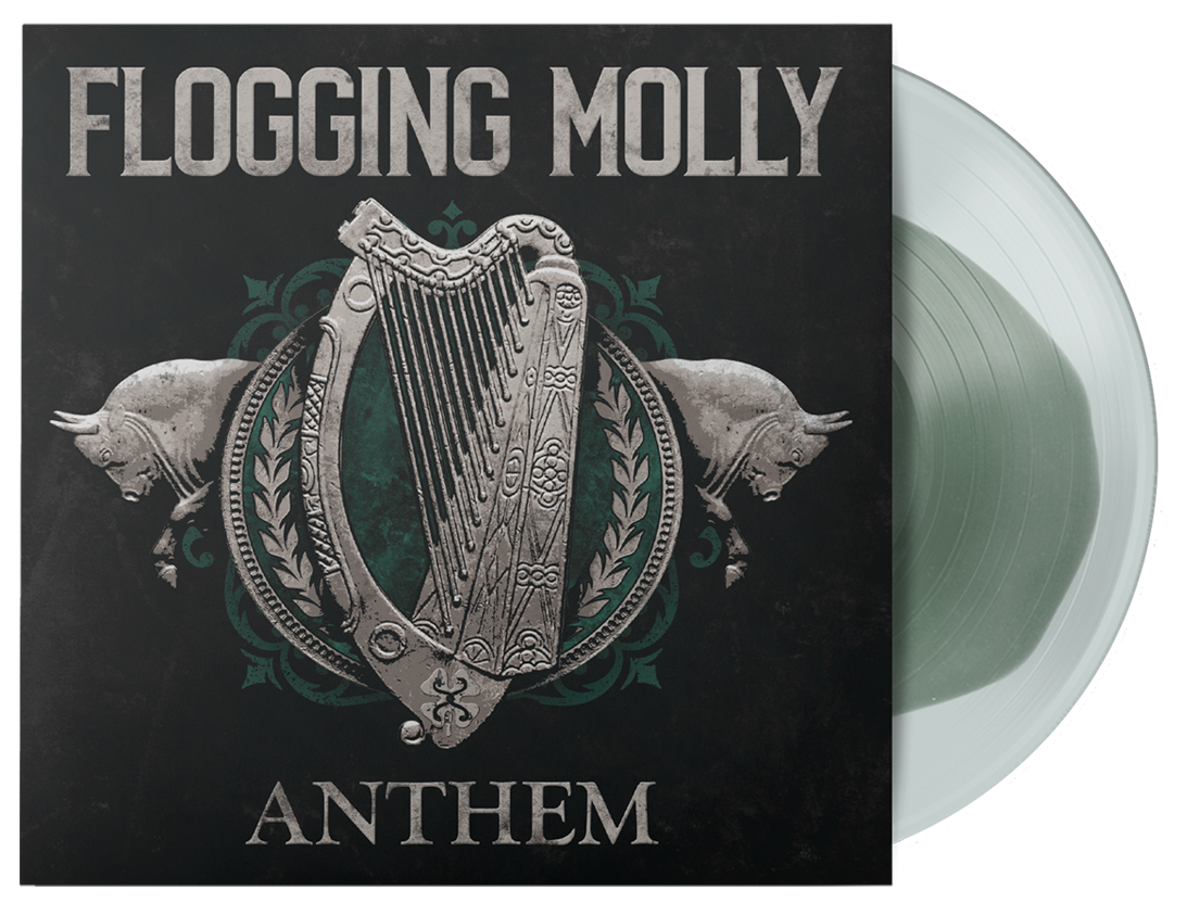 FLOGGING MOLLY ‘ANTHEM’ LP (Limited Edition – Only 300 Made, Olive & Clear Vinyl)