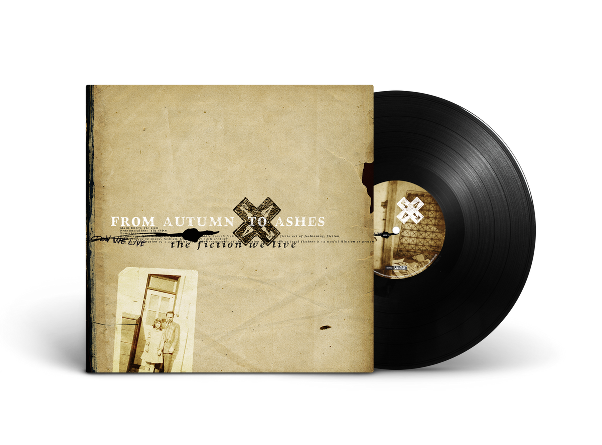 FROM AUTUMN TO ASHES 'THE FICTION WE LIVE' LIMITED COLOR LP